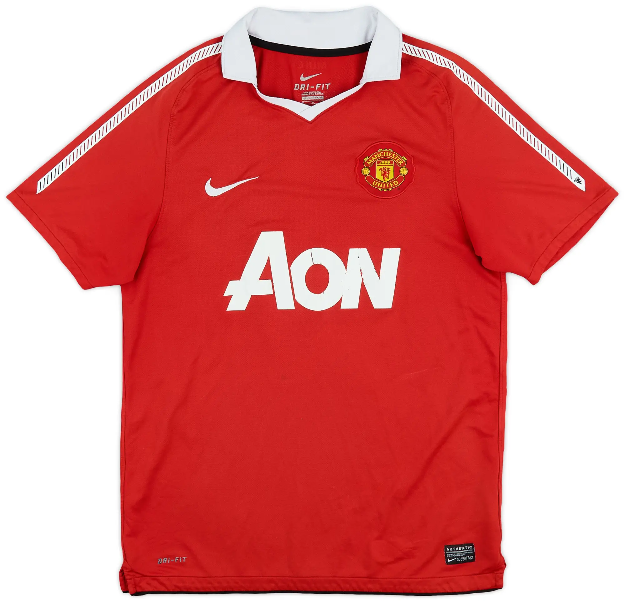 Nike 2010-11 Manchester United Home Shirt Rooney #10 - 7/10 - (S)