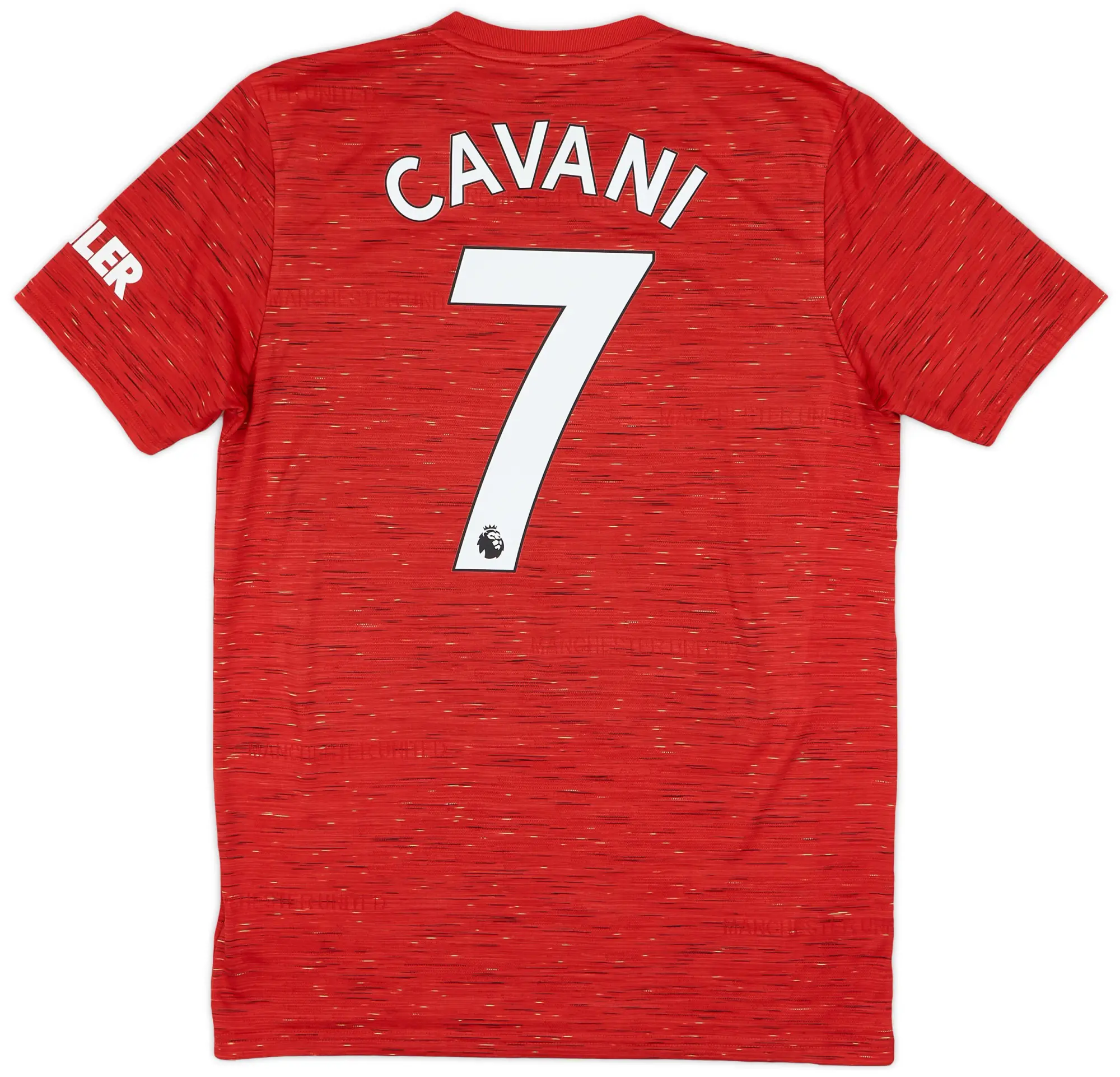 adidas 2020-21 Manchester United Home Shirt Cavani #7 - 7/10 - (M)