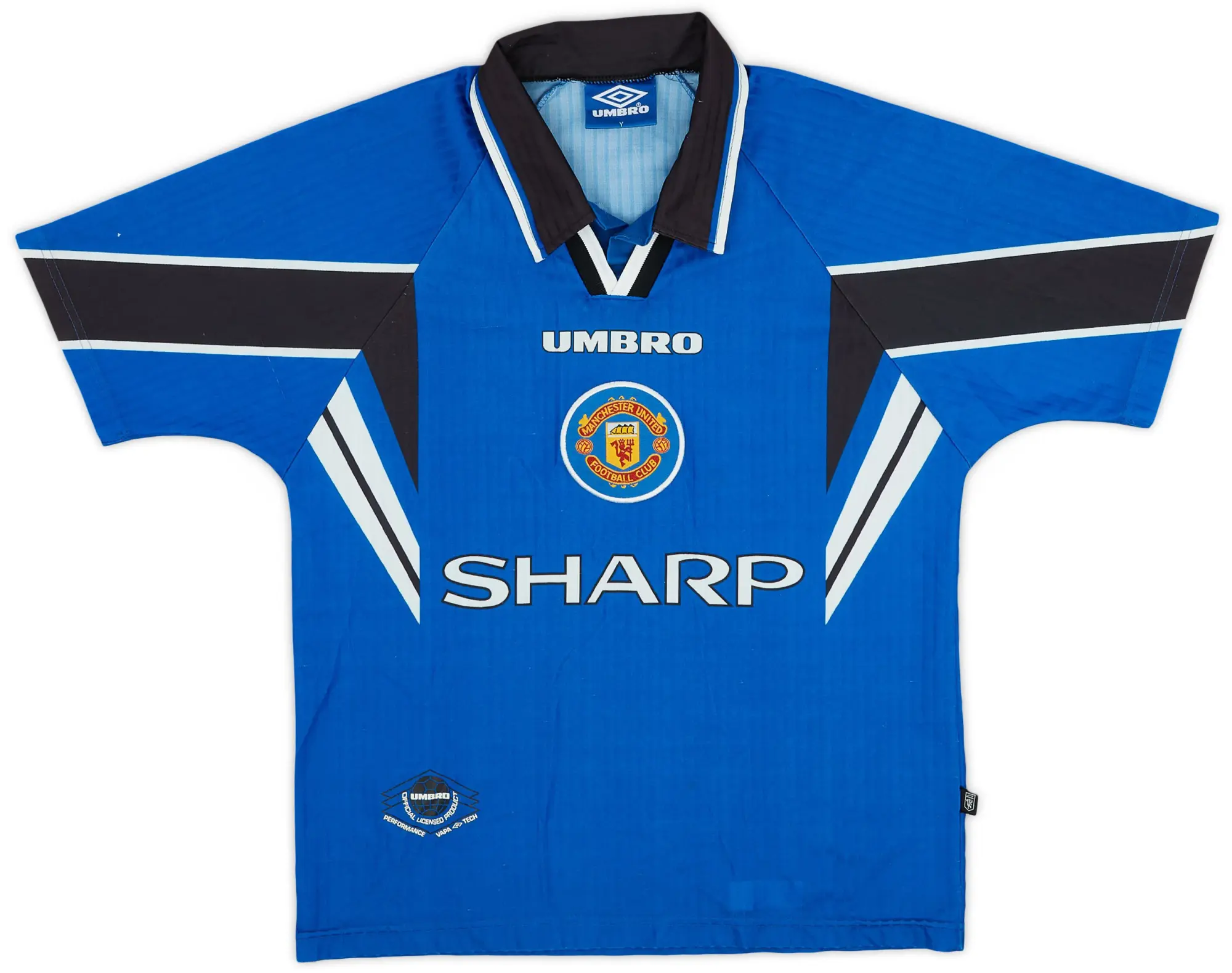 Umbro 1996-98 Manchester United Third Shirt - 8/10 - (Y)