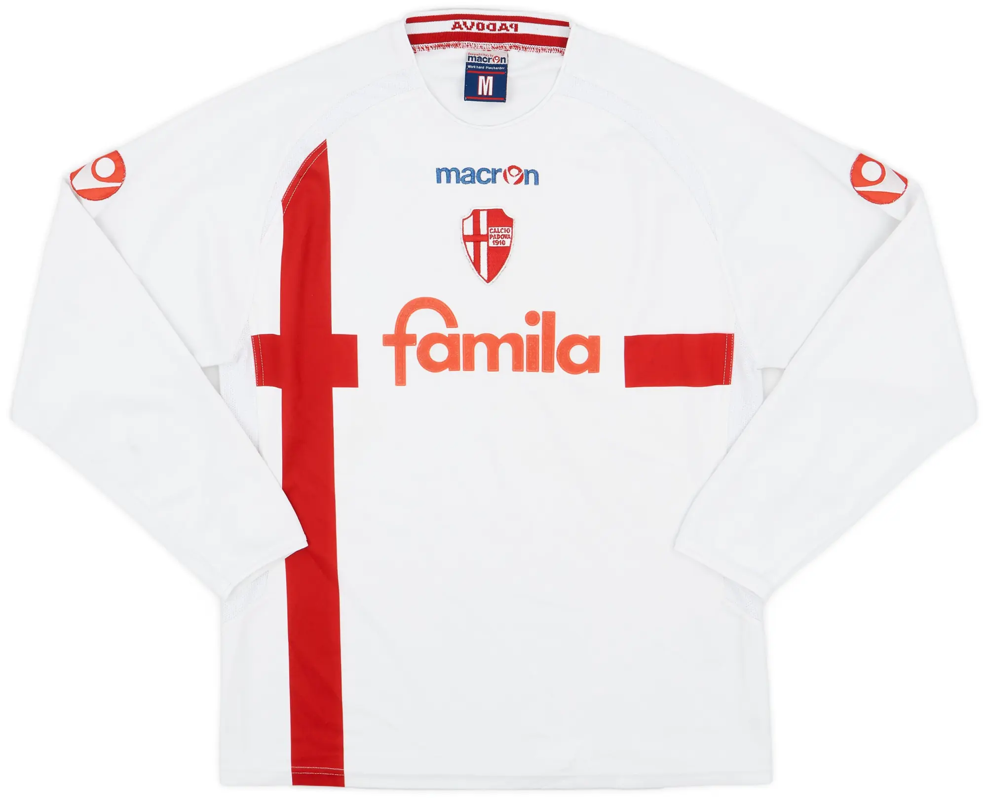 Macron 2006-07 Padova Home L/S Shirt - 8/10 - (M)