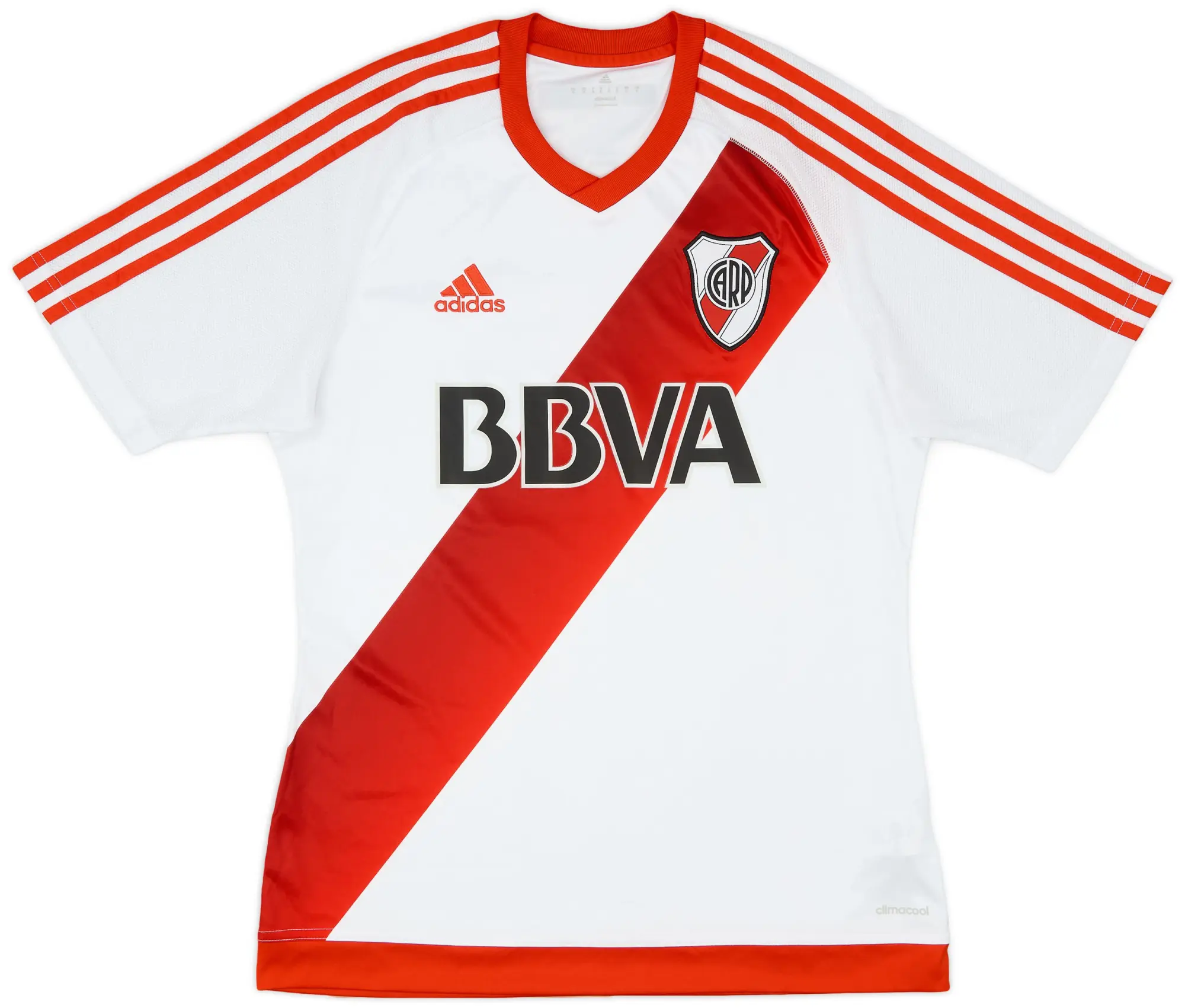 adidas 2016-17 River Plate Home Shirt - 9/10 - (M)