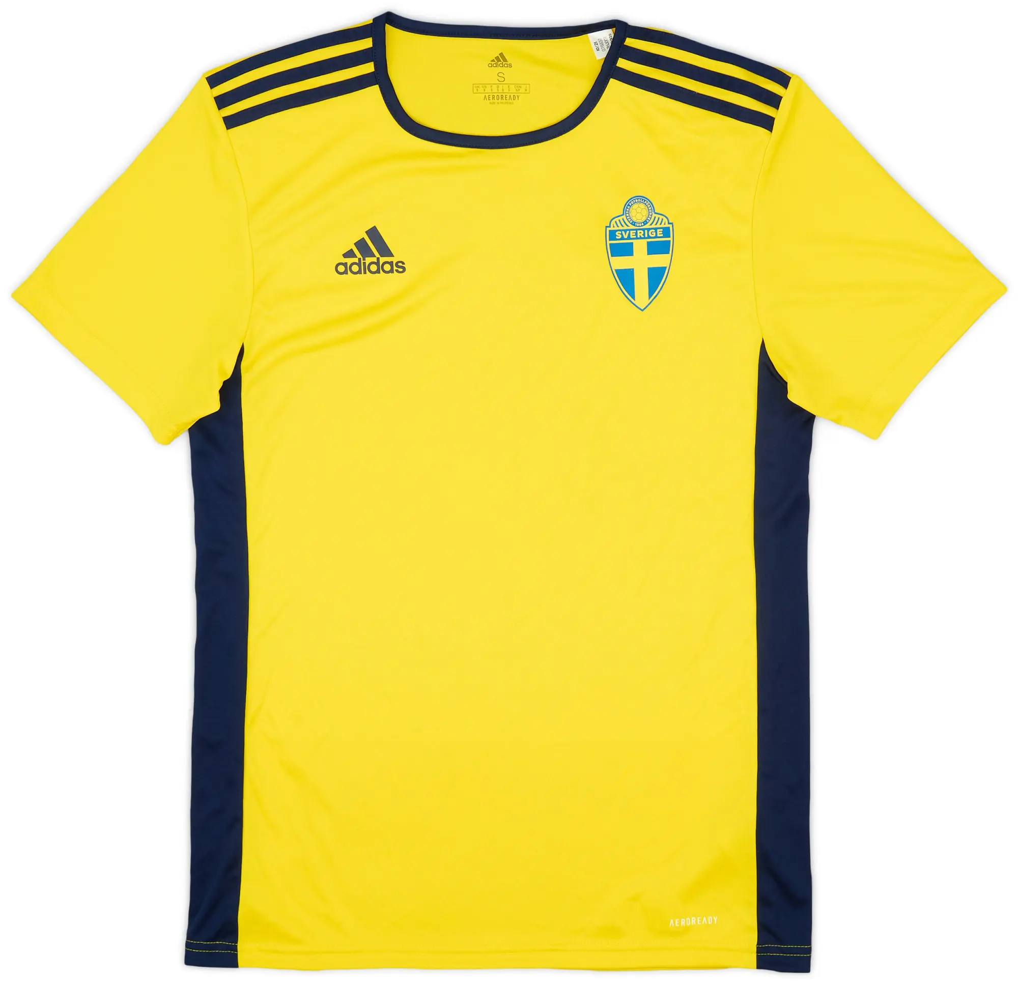 2021-22 Sweden adidas Training Shirt - 10/10 - (S)