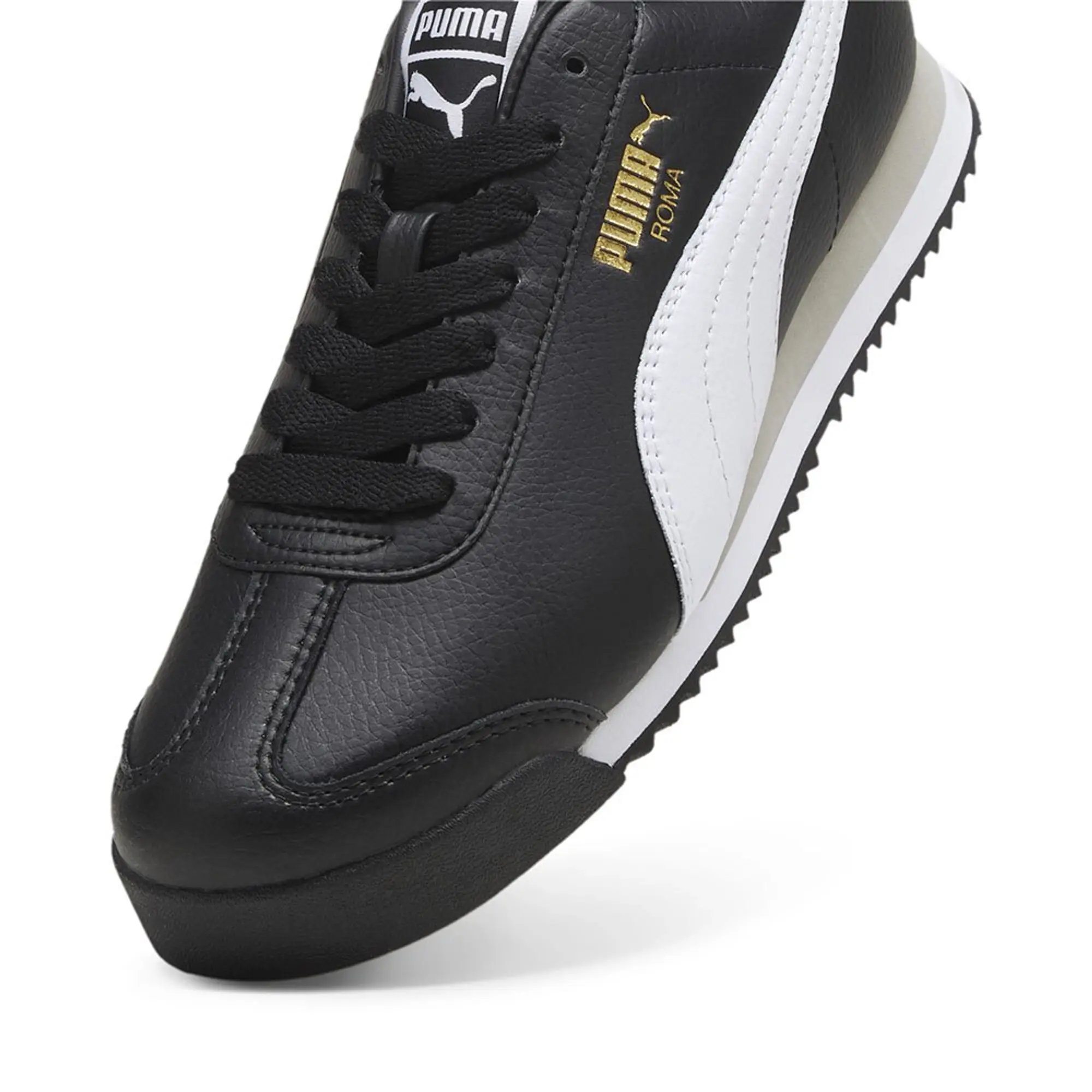 Roma 24 Standard Puma Black-Puma White-Smokey Gray - ['Black']