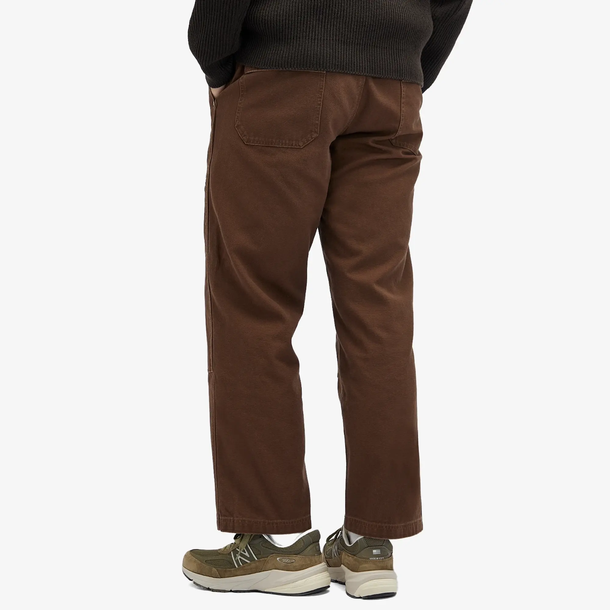 FrizmWORKS Men's Jungle Cloth Double Knee Pants Brown