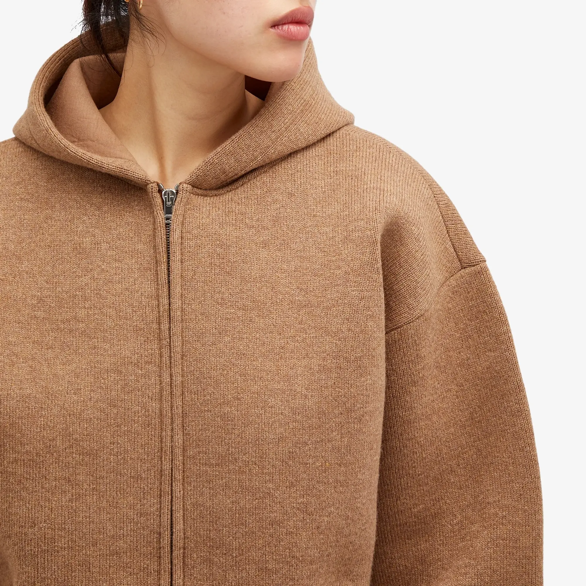 Isabel Marant Women's Lanny Hooded Zip Jacket Camel