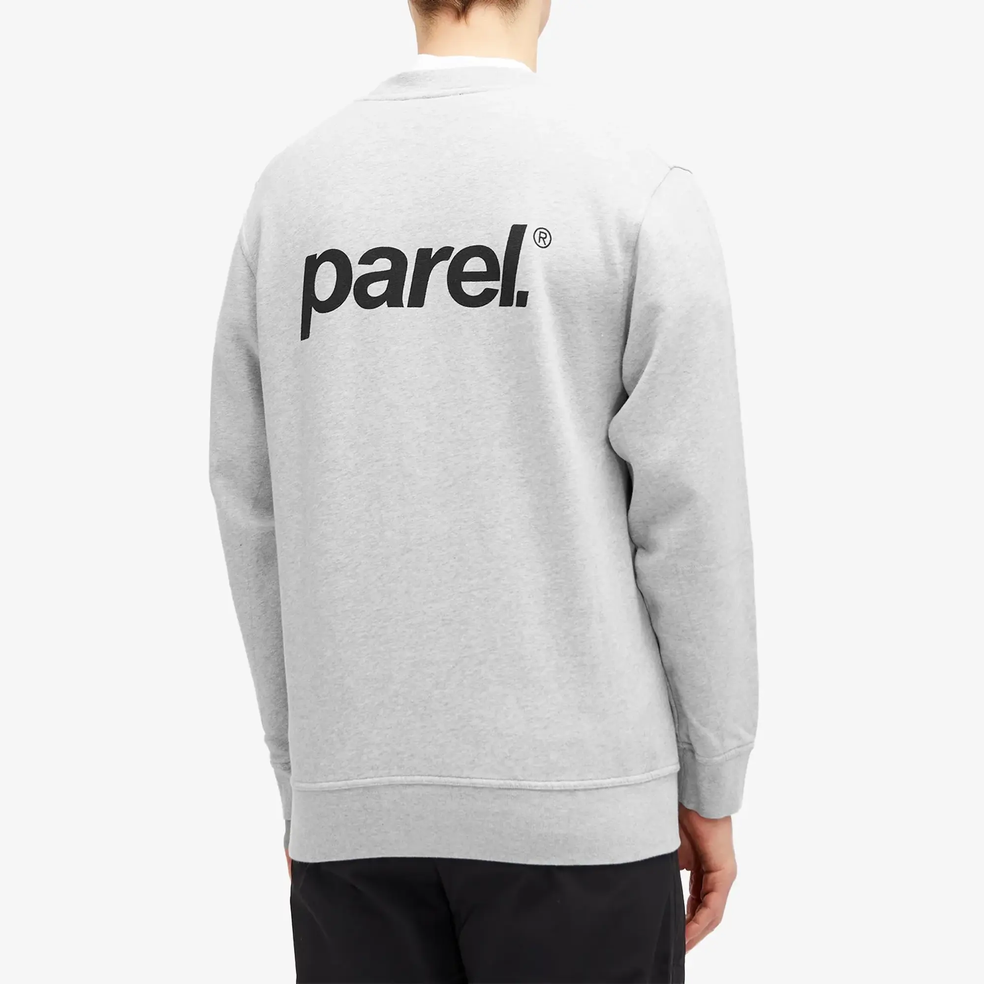 Parel Studios Men's BP Logo Crewneck Sweatshirt Grey
