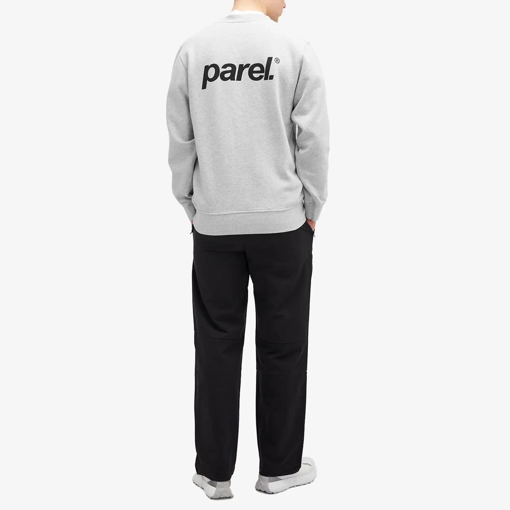 Parel Studios Men's BP Logo Crewneck Sweatshirt Grey