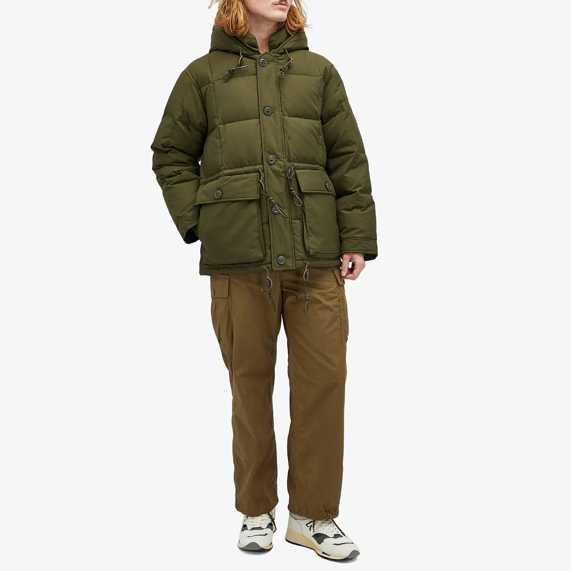 FrizmWORKS Men's Karakoram Down Jacket Olive | FZW2024FWOT033