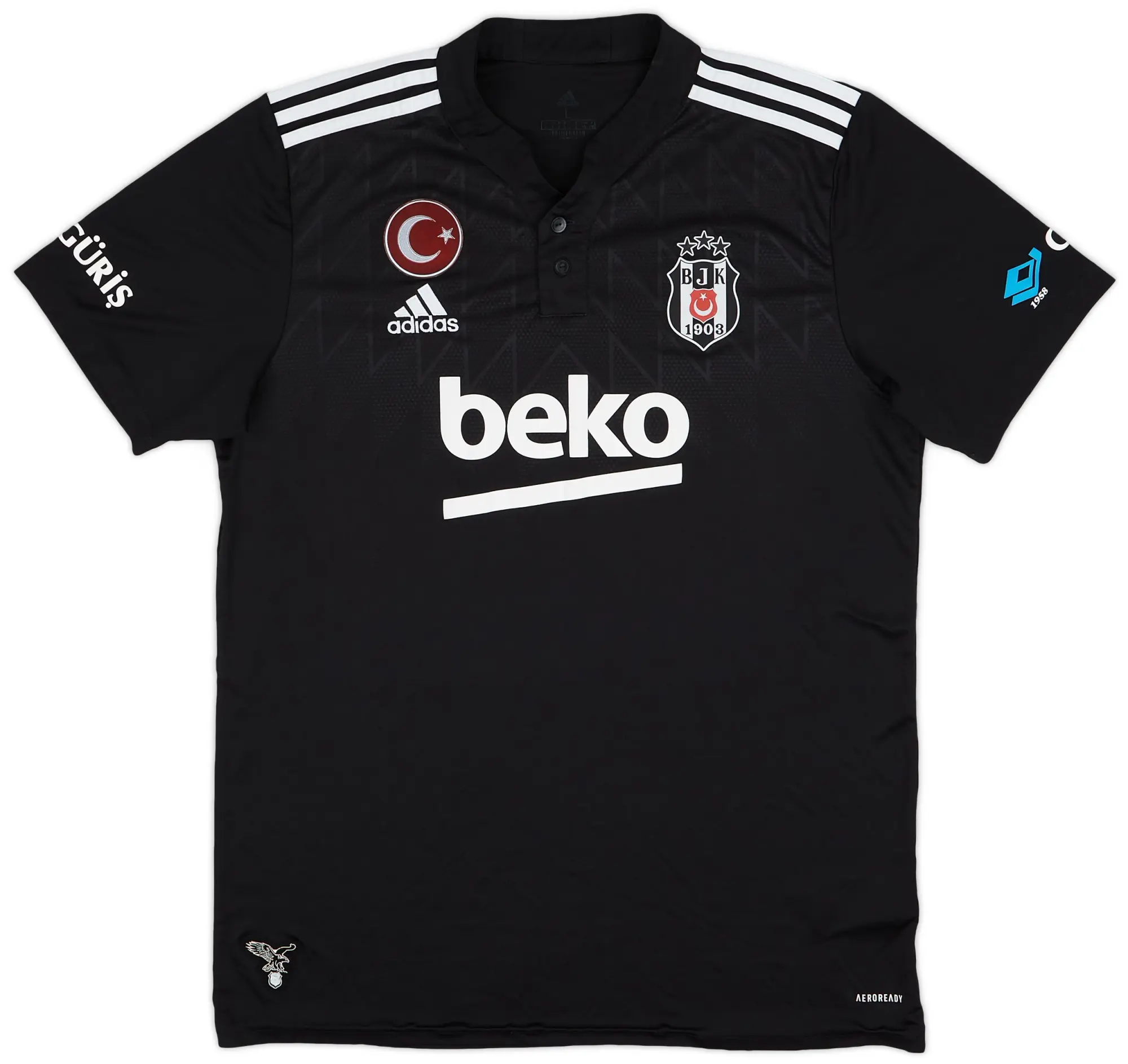 adidas 2021-22 Besiktas Away Shirt - 5/10 - (L)
