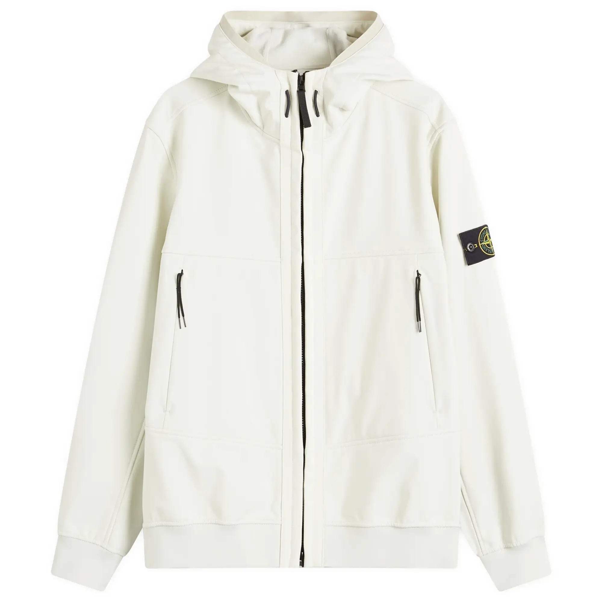 Stone Island Men's Soft Shell-R Jacket Plaster