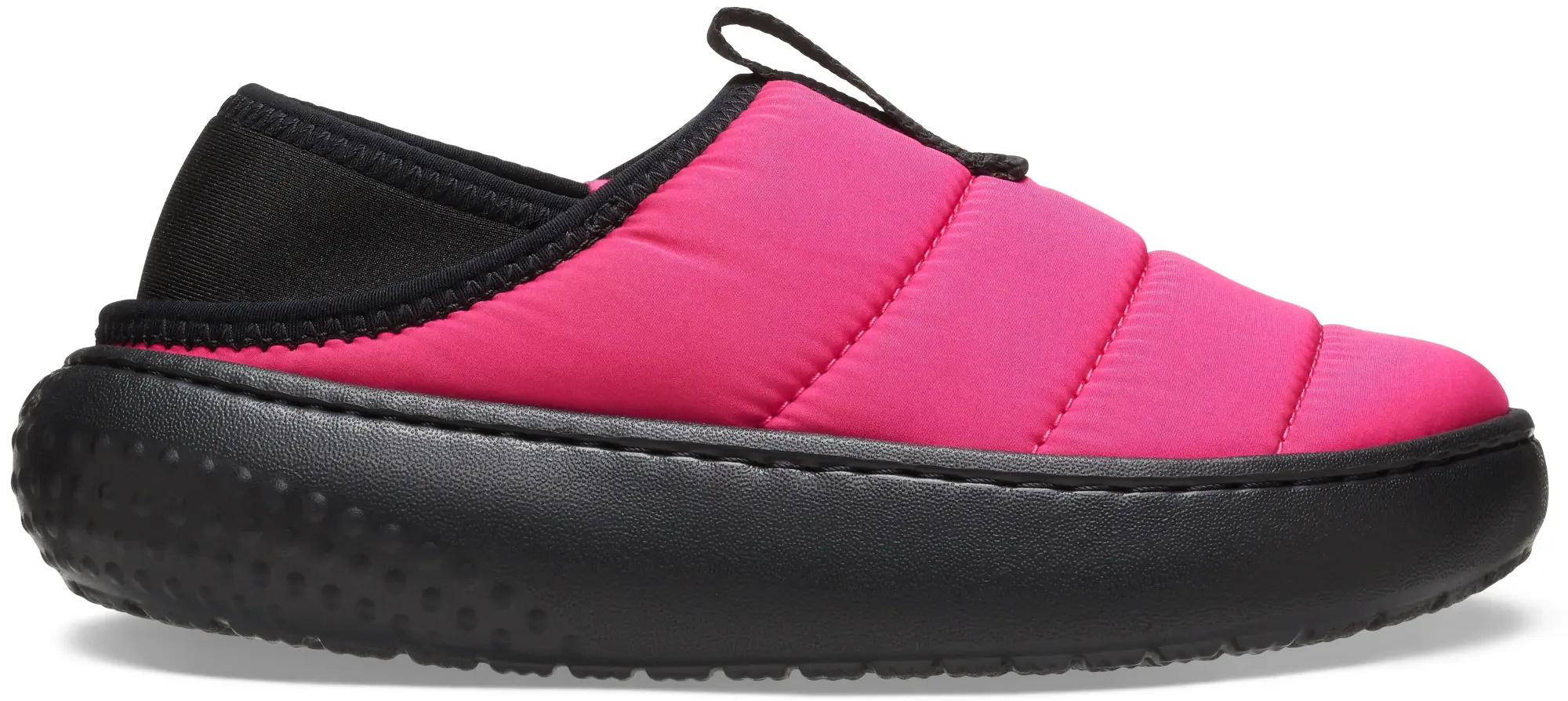 Crocs | Kids | Classic Puff Moc | Shoes | Dragon Fruit / Multi | J3