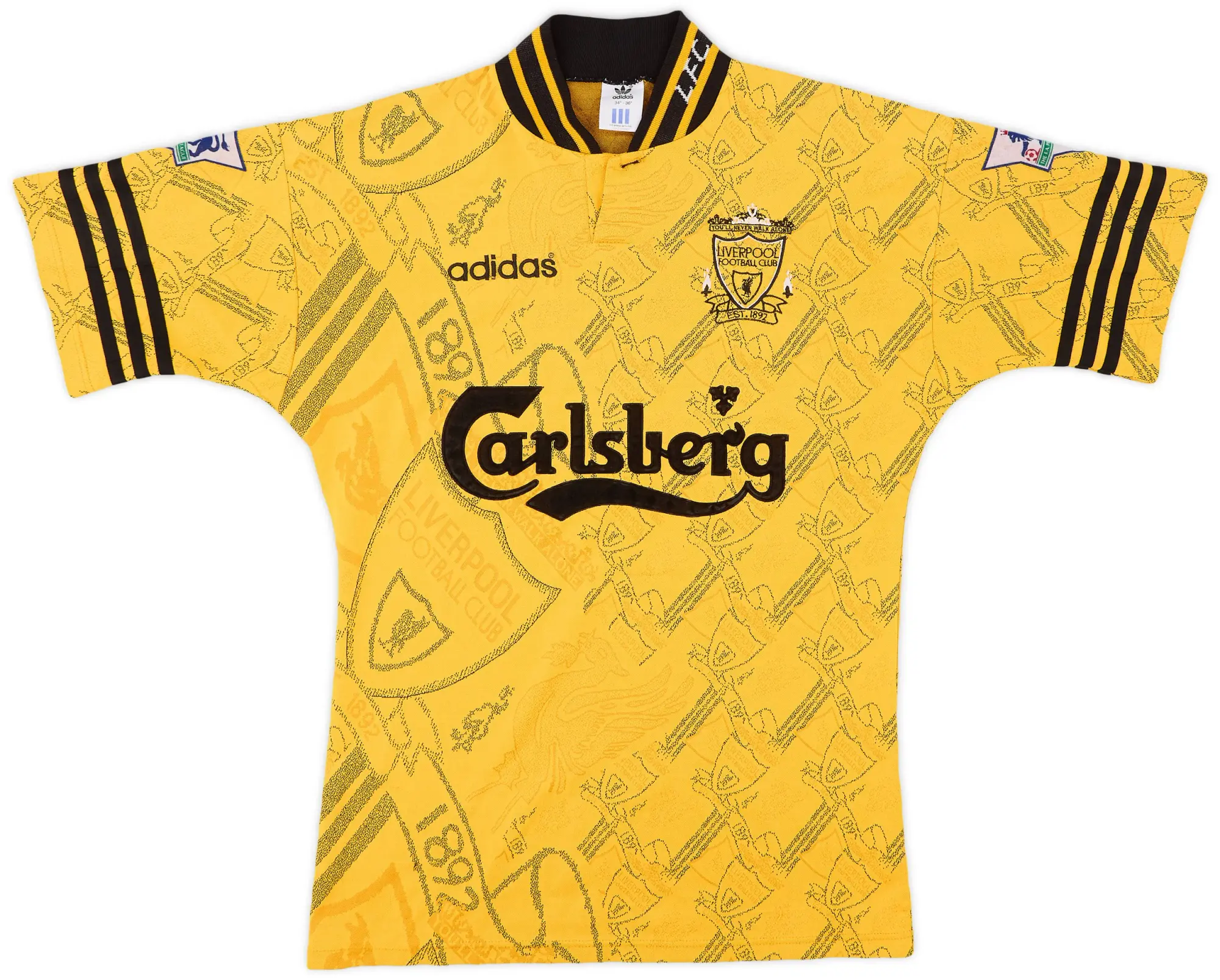adidas 1994-96 Liverpool Third Shirt Fowler #23 - 6/10 - (S)