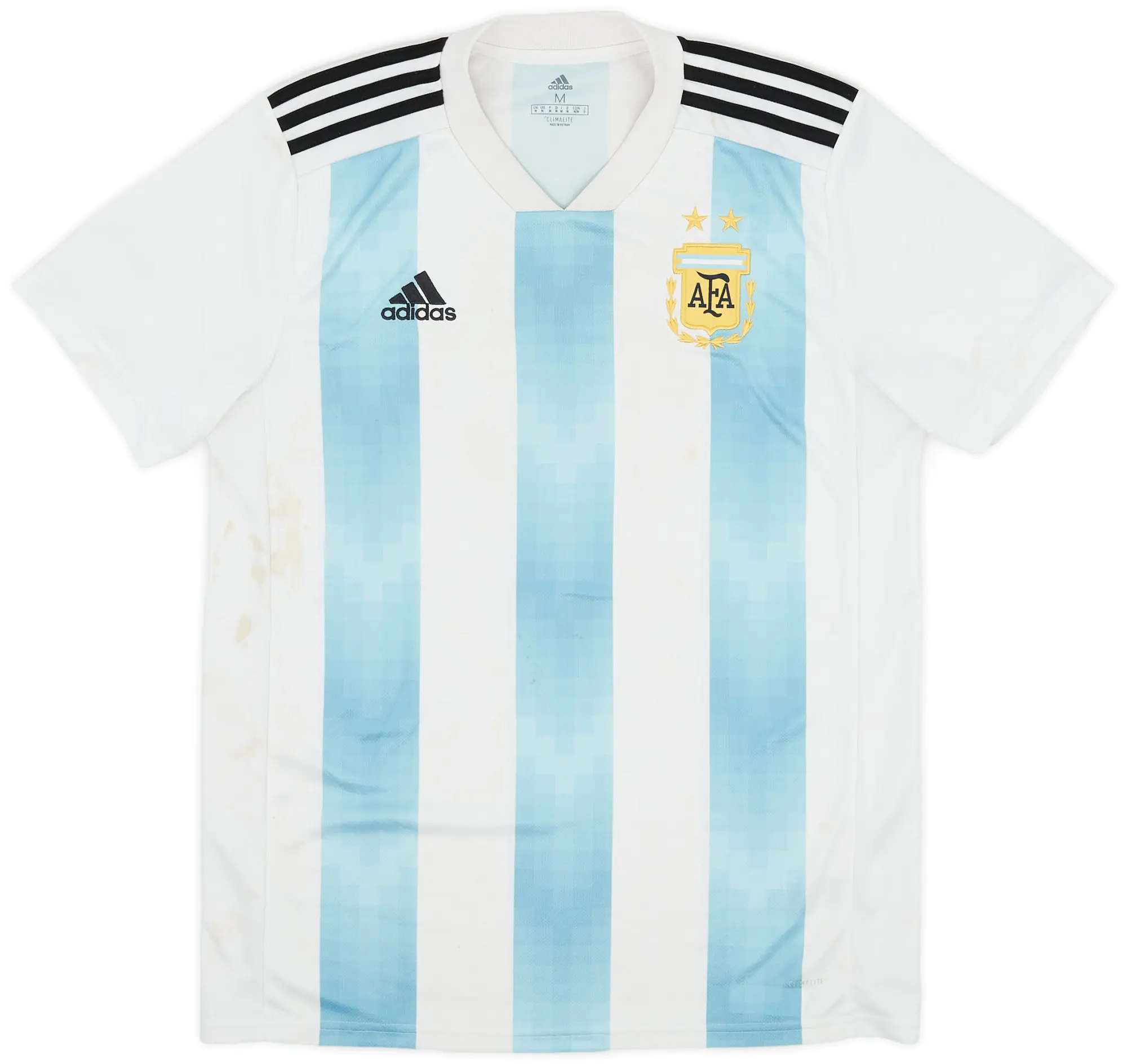 adidas 2018-19 Argentina Home Shirt - 4/10 - (M)