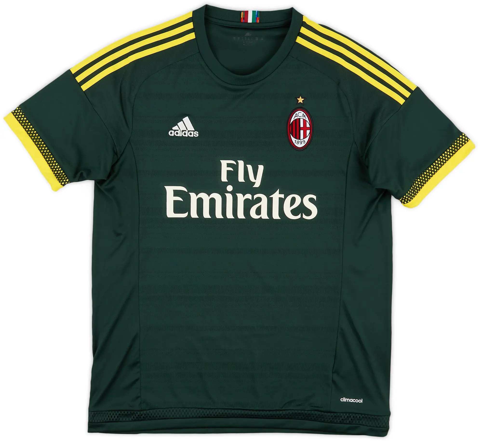 adidas 2015-16 AC Milan Third Shirt - 7/10 - (L)