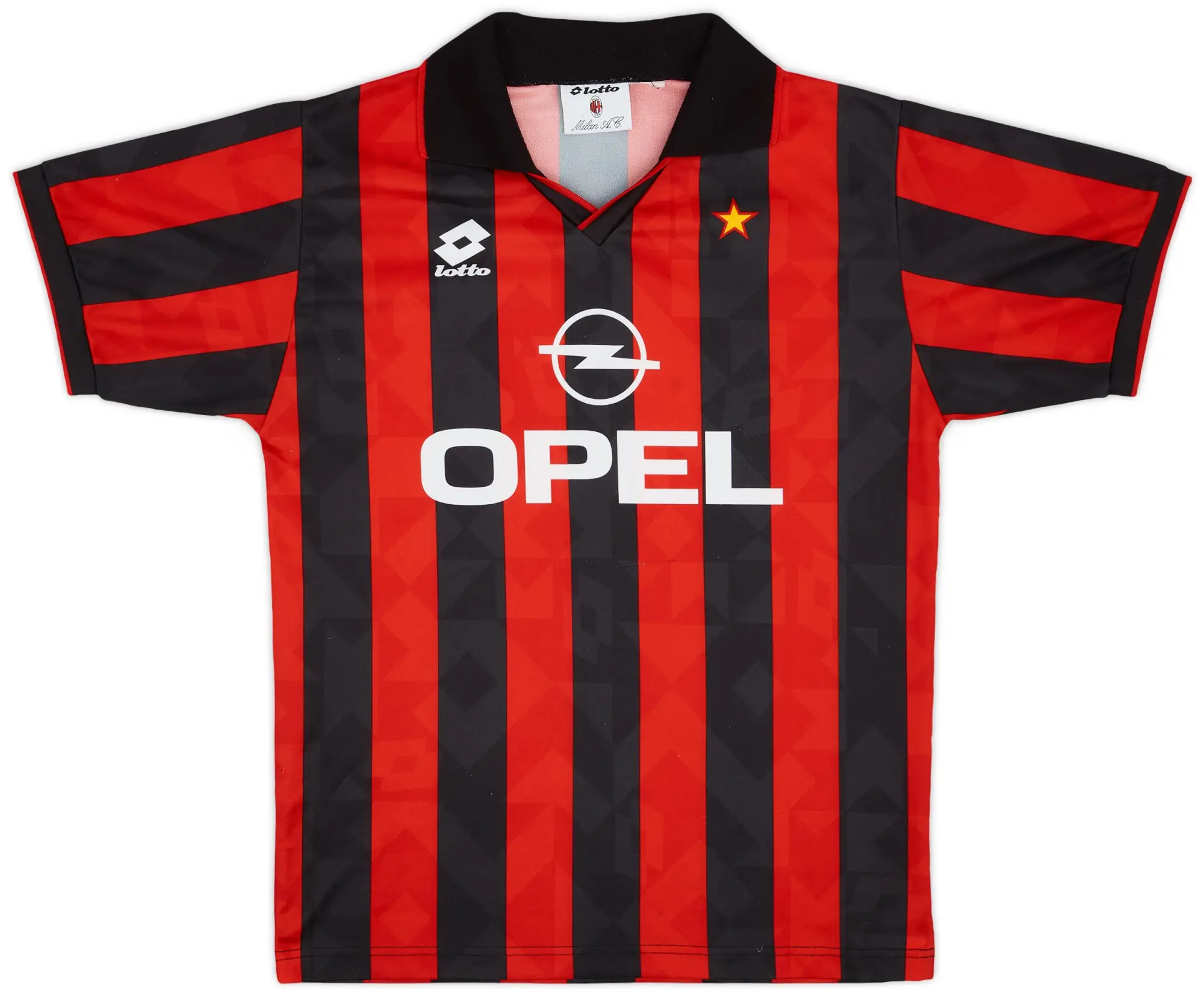 Lotto 1994-95 AC Milan Home Shirt - 8/10 - (M)