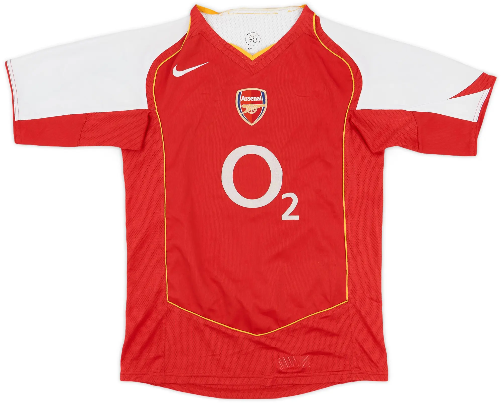 Nike 2004-05 Arsenal Home Shirt - 7/10 - (L.Boys)