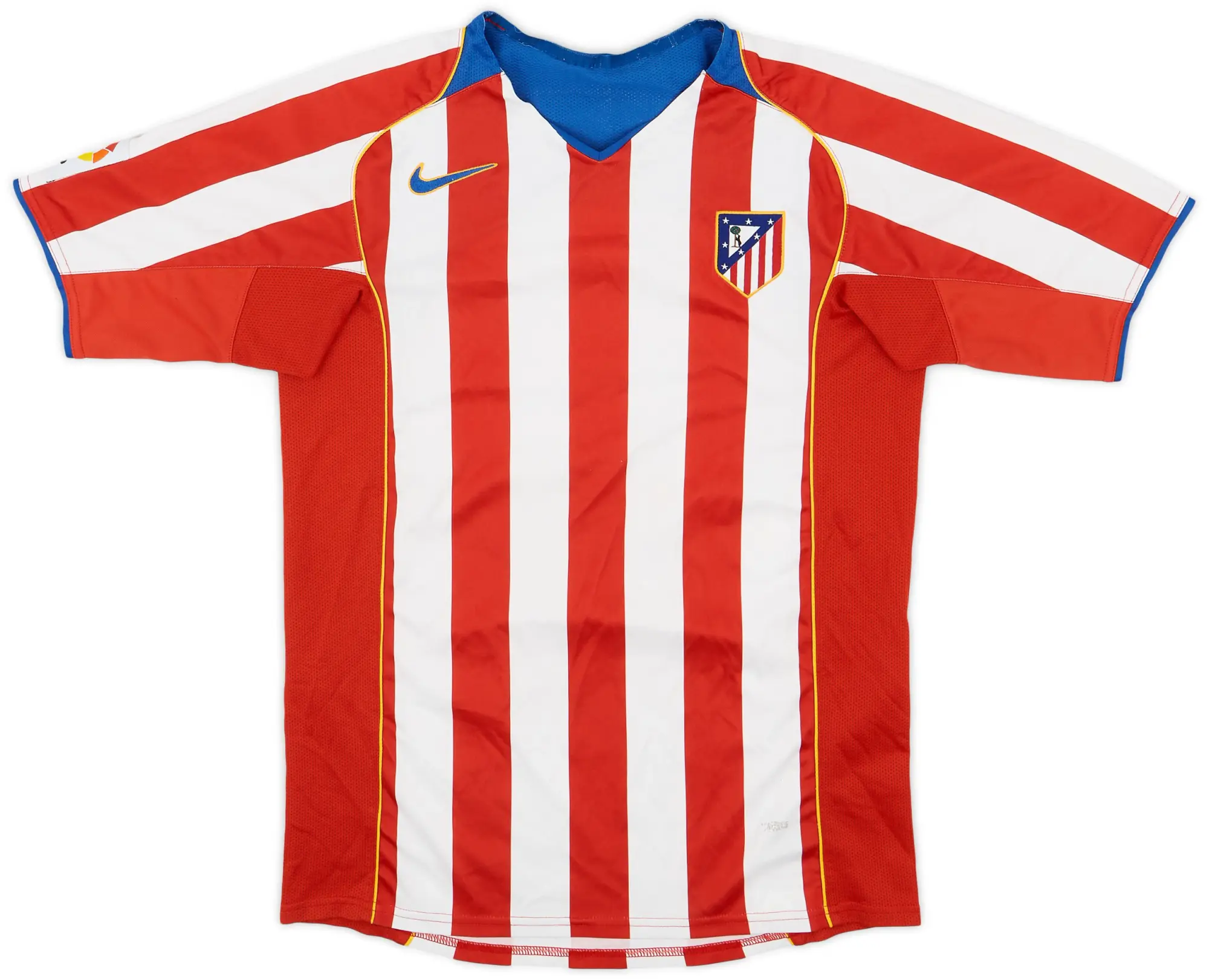 Nike 2004-05 Atletico Madrid Home Shirt - 7/10 - (XL.Boys)