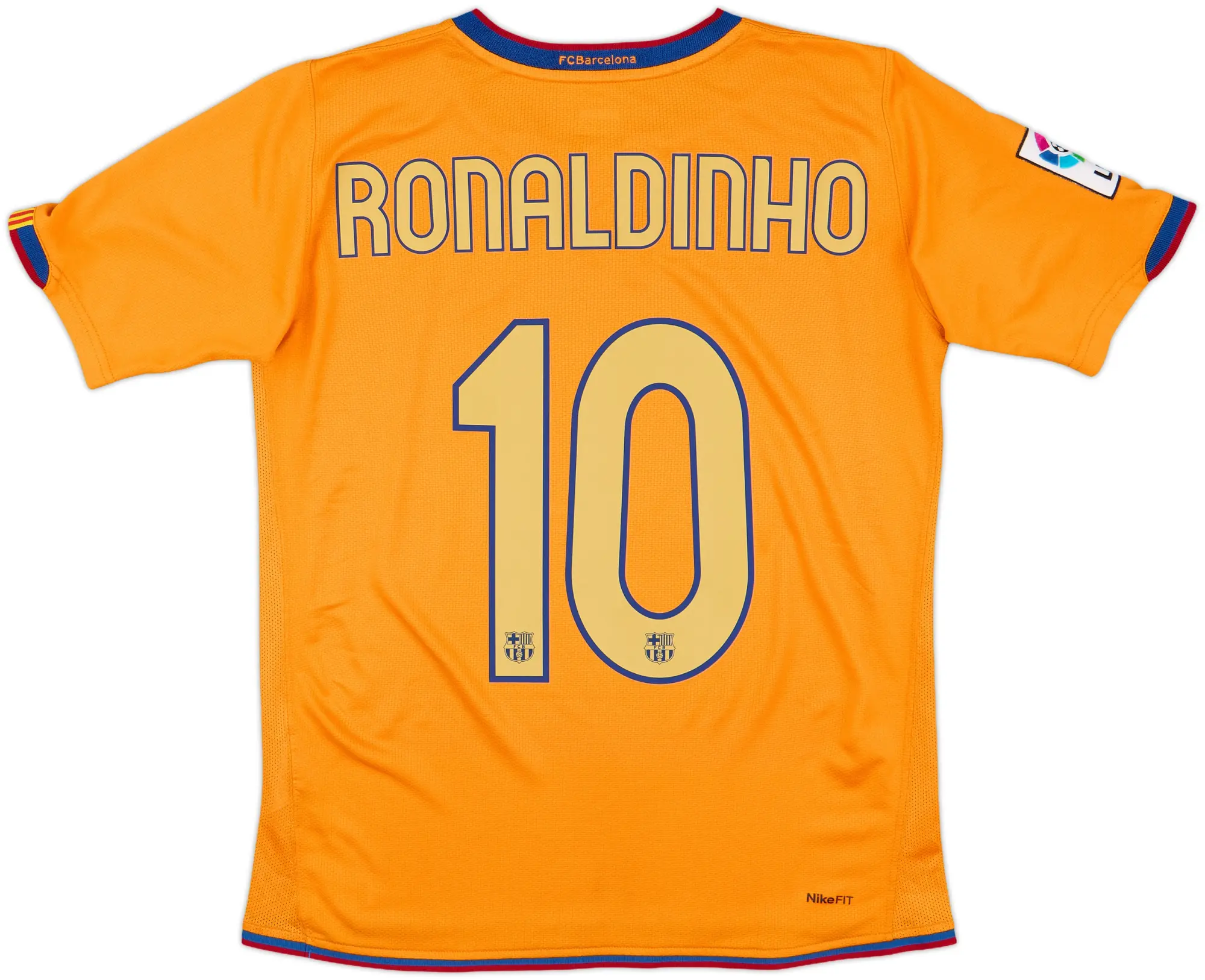 Nike 2006-08 Barcelona Basic Away Shirt - 7/10 - (S)