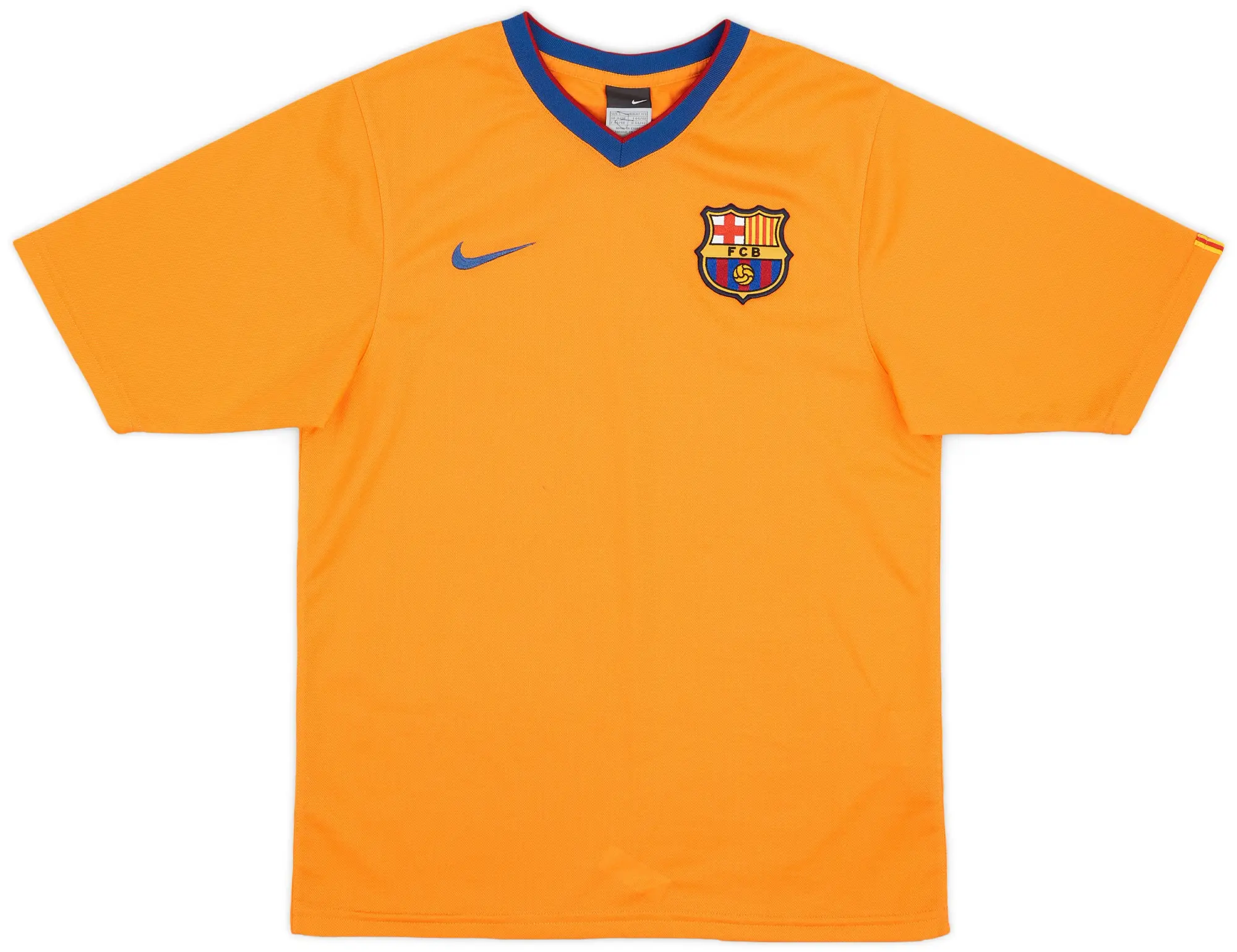 Nike 2006-08 Barcelona Basic Away Shirt - 7/10 - (S)