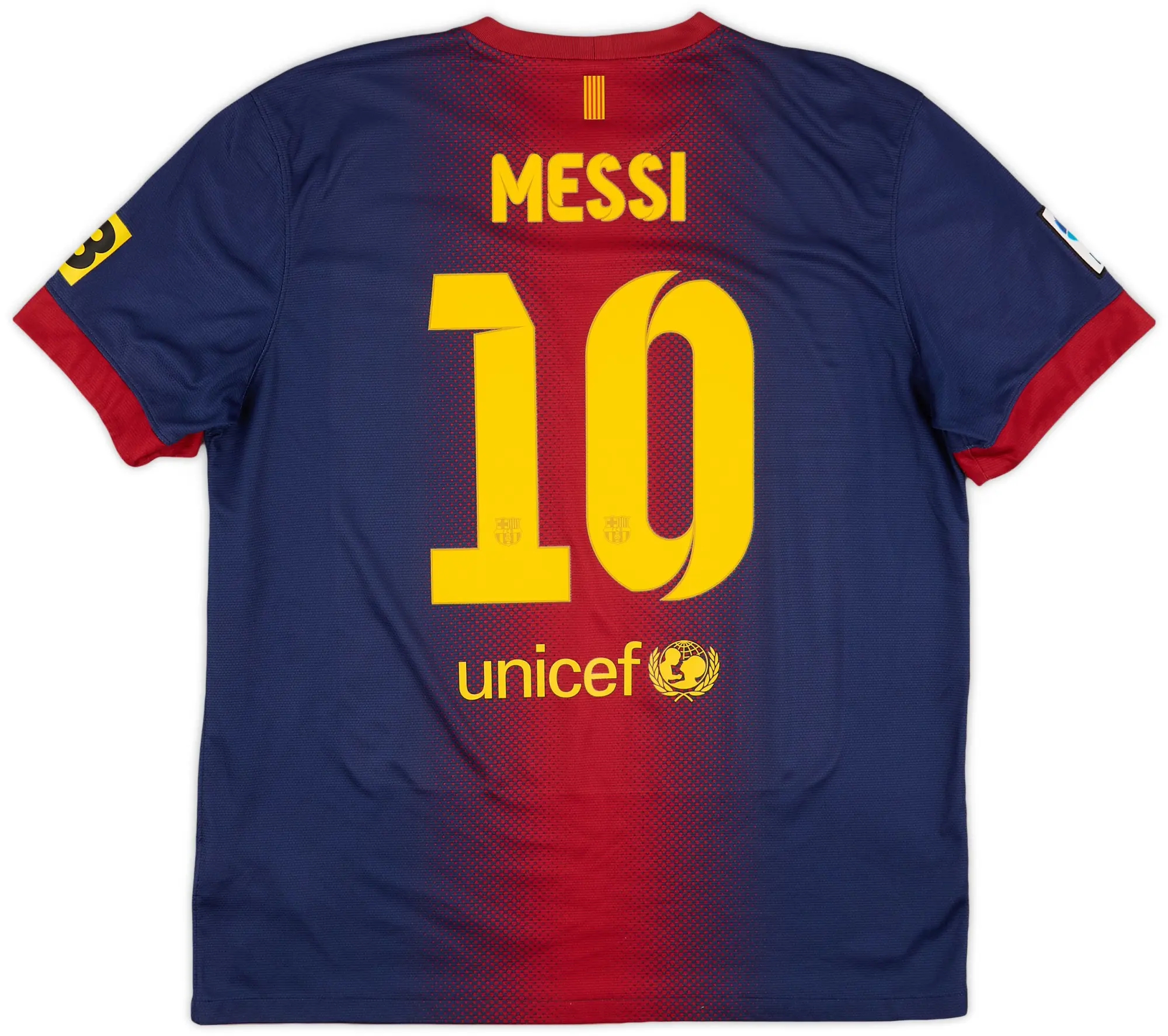 Nike 2012-13 Barcelona Home Shirt Messi #10 - 9/10 - (XL)