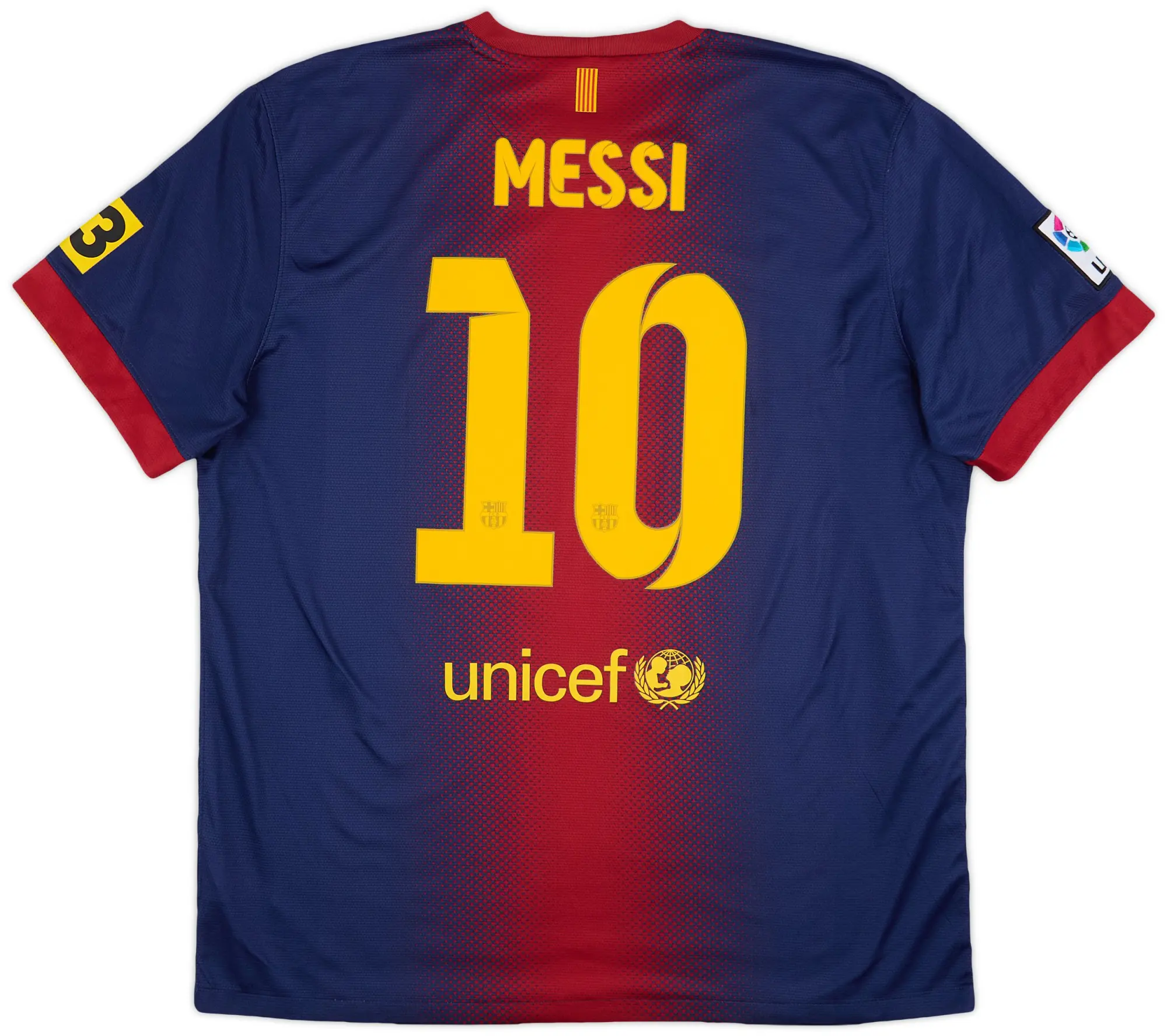 Nike 2012-13 Barcelona Home Shirt Messi #10 - 9/10 - (XL)