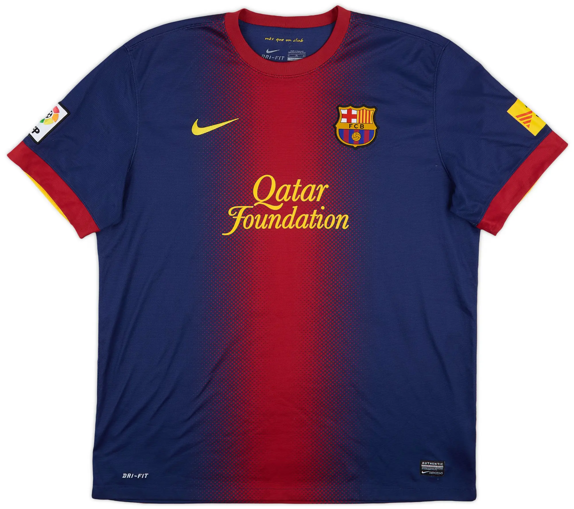 Nike 2012-13 Barcelona Home Shirt Messi #10 - 9/10 - (XL)