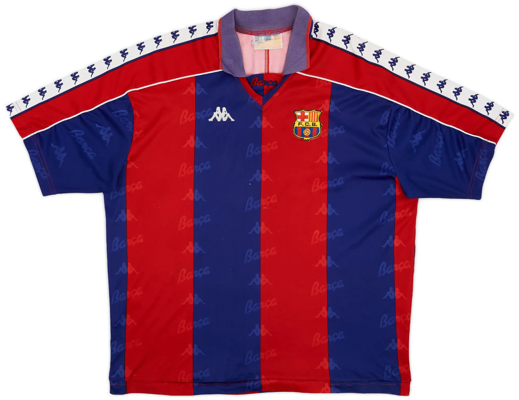 Kappa 1992-95 Barcelona Home Shirt - 6/10 - (XL)