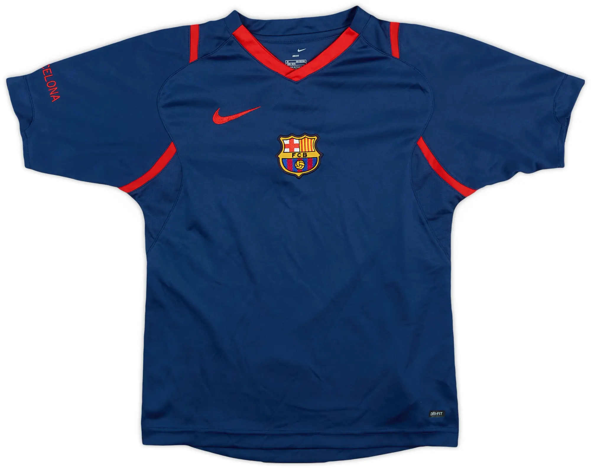 2006-07 Barcelona Nike Training Shirt - 8/10 - (M.Boys)