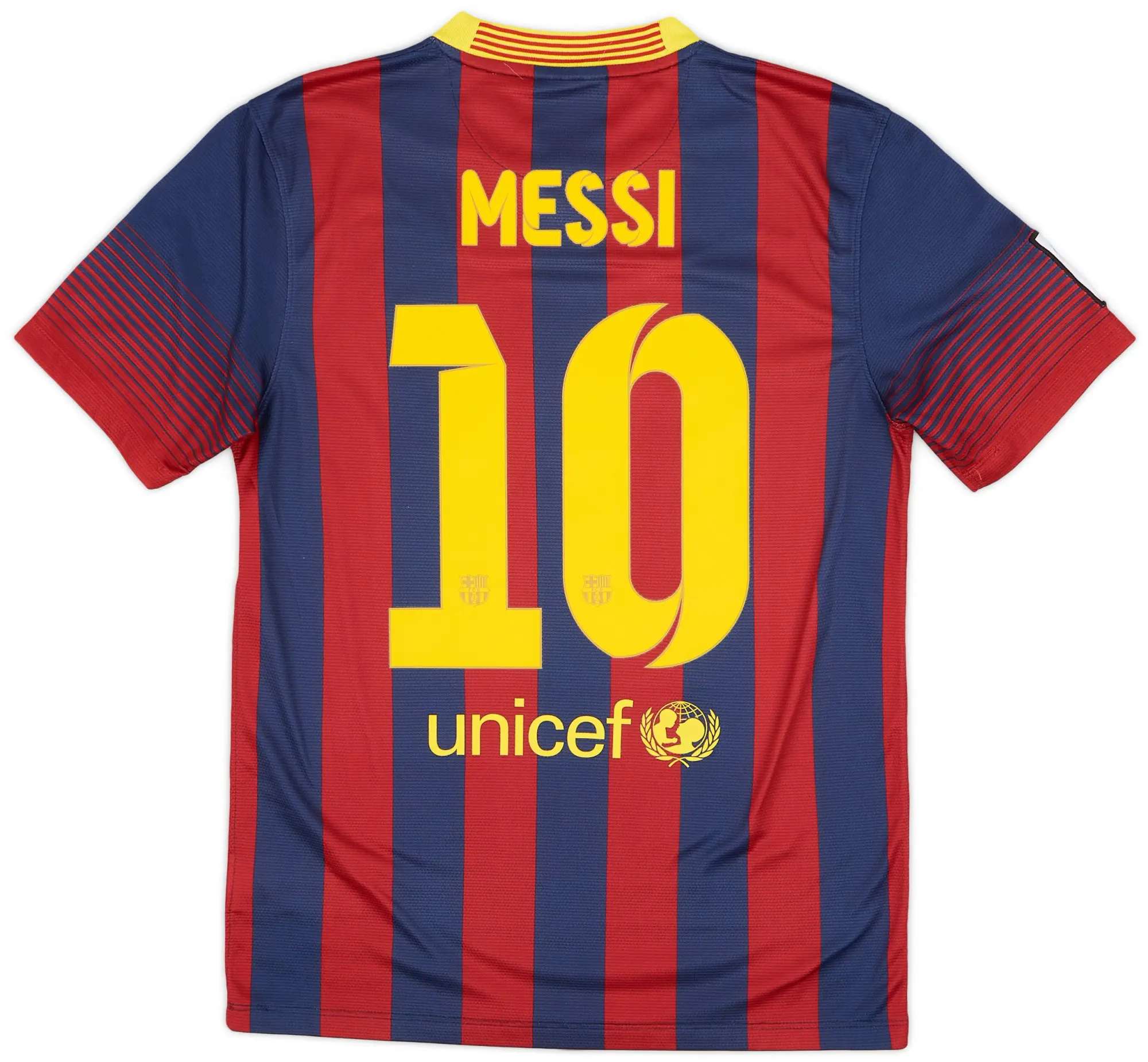 Nike 2013-14 Barcelona Home Shirt Messi #10 - 9/10 - (S)