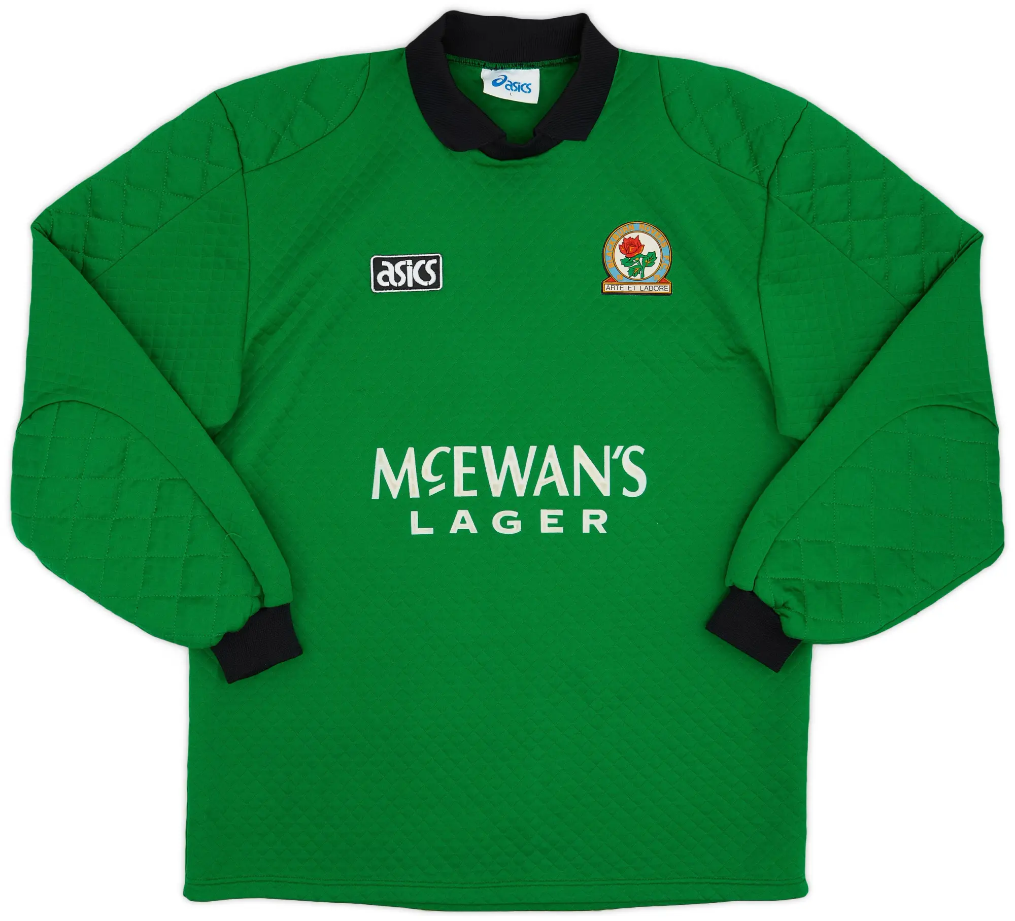 Asics 1992-93 Blackburn GK Shirt - 8/10 - (L)