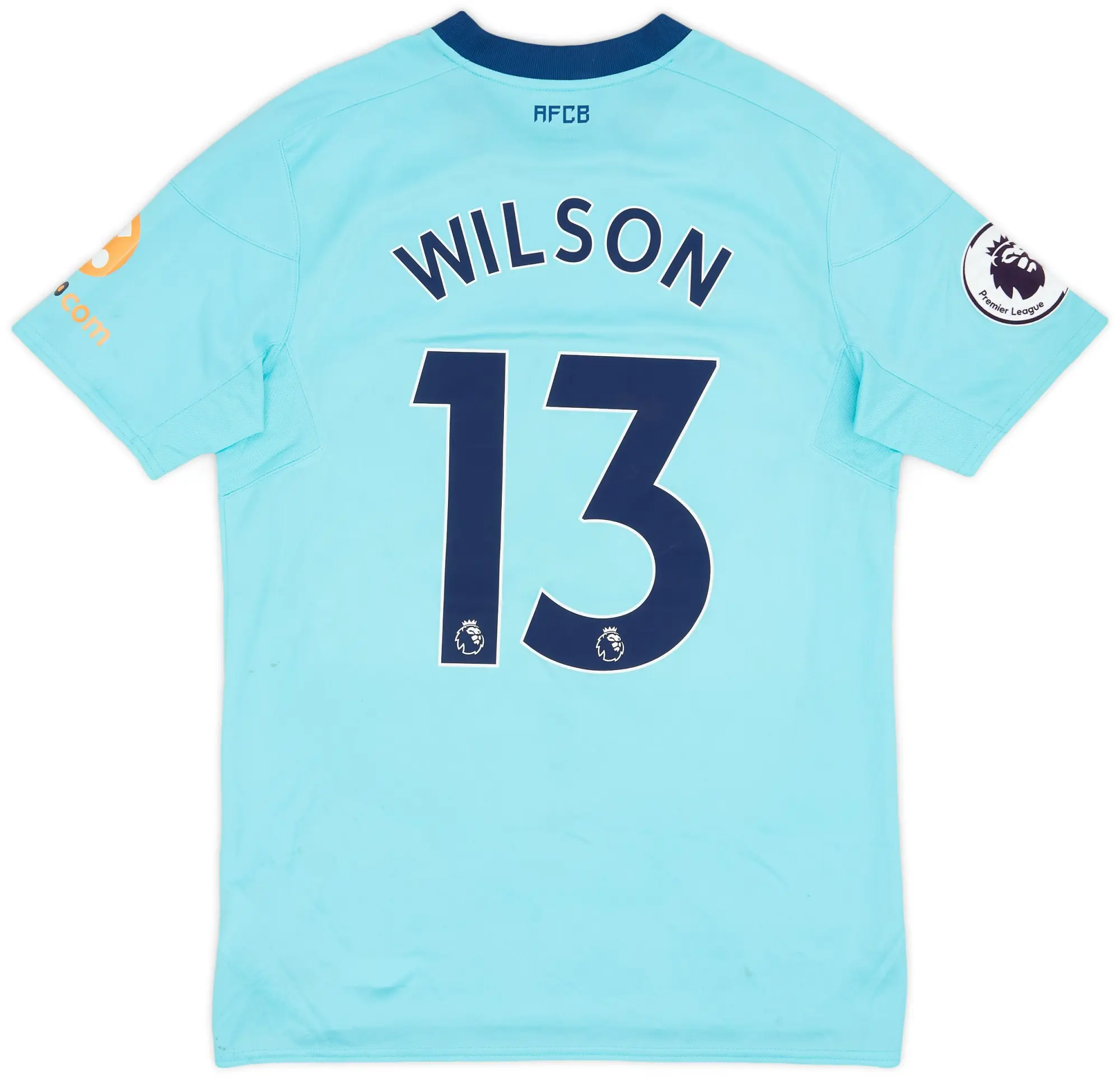 Umbro 2017-18 Bournemouth Match Issue Away Shirt Wilson #13