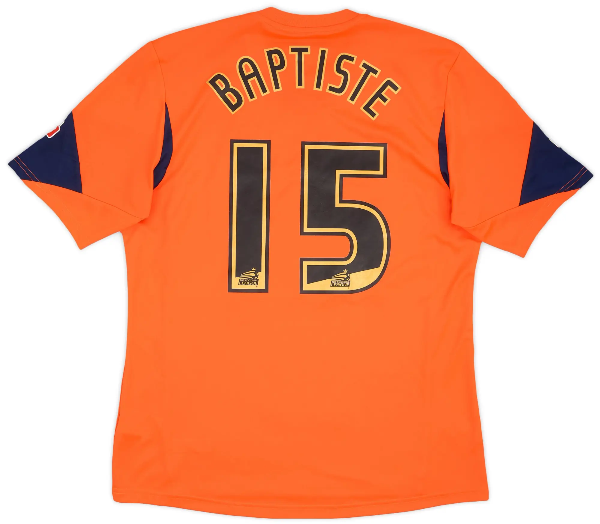 adidas 2013-14 Bolton Match Issue Away Shirt Baptiste #15