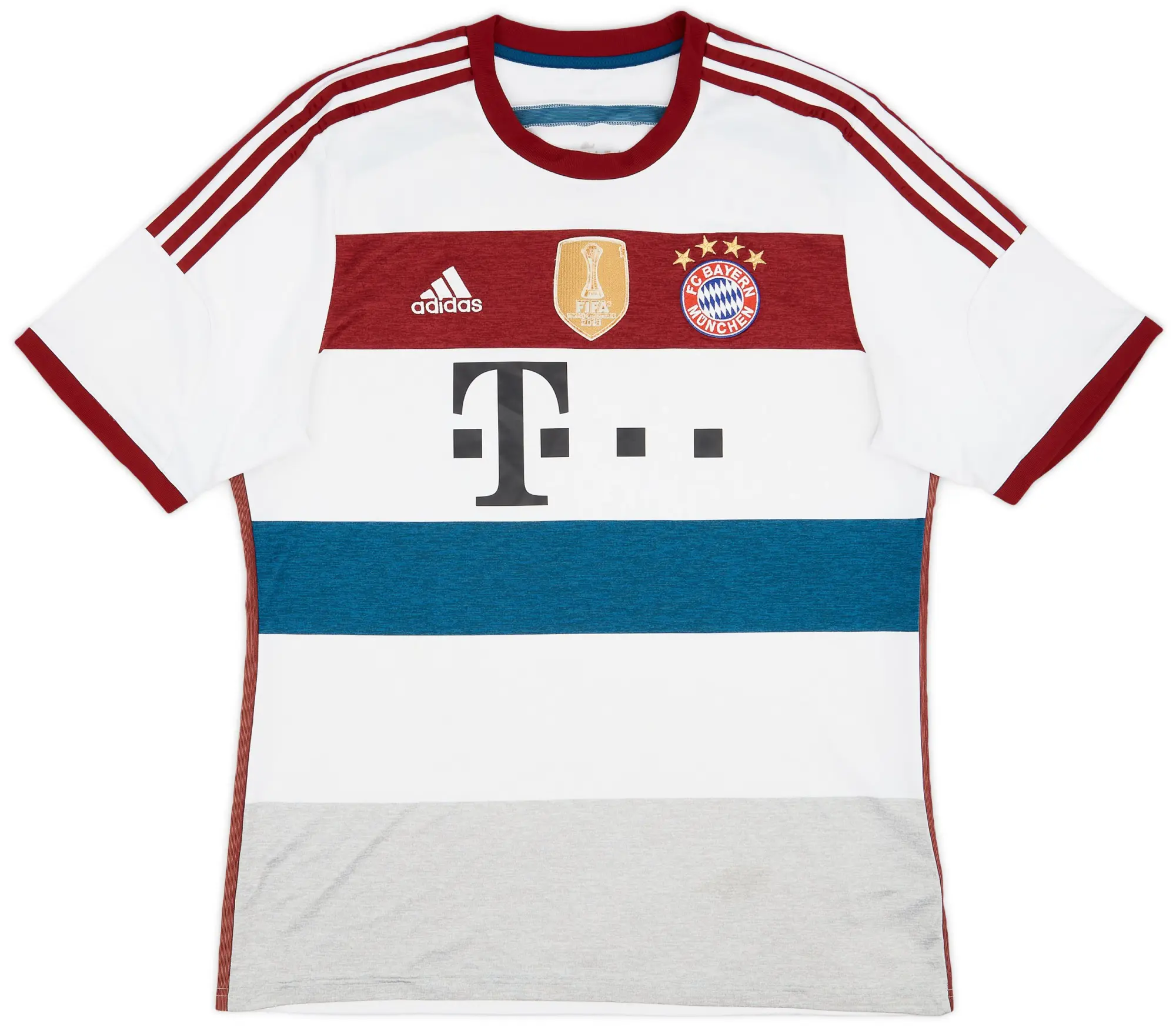 adidas 2014-15 Bayern Munich Away Shirt - 7/10 - (L)