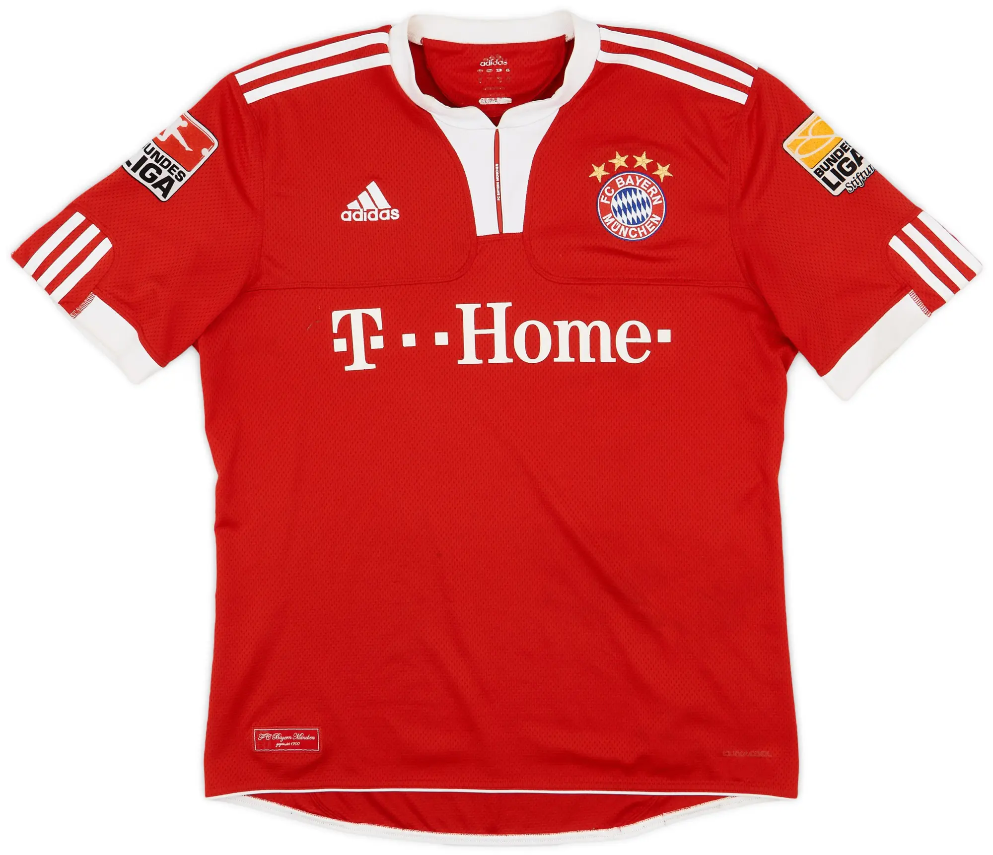 adidas 2009-10 Bayern Munich Home Shirt - 7/10 - (L)