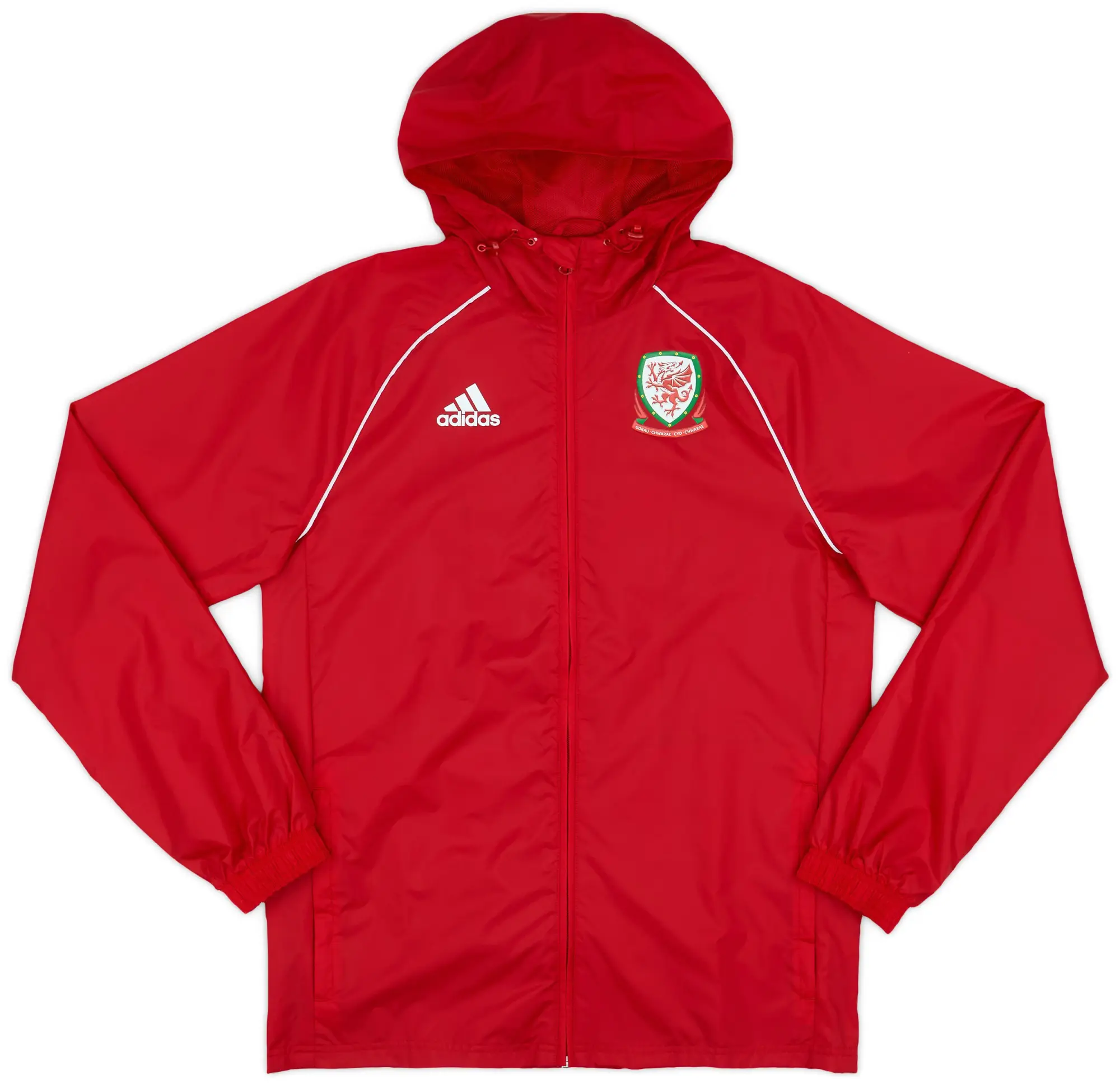 2018-19 Wales adidas Rain Jacket - As New - (S)