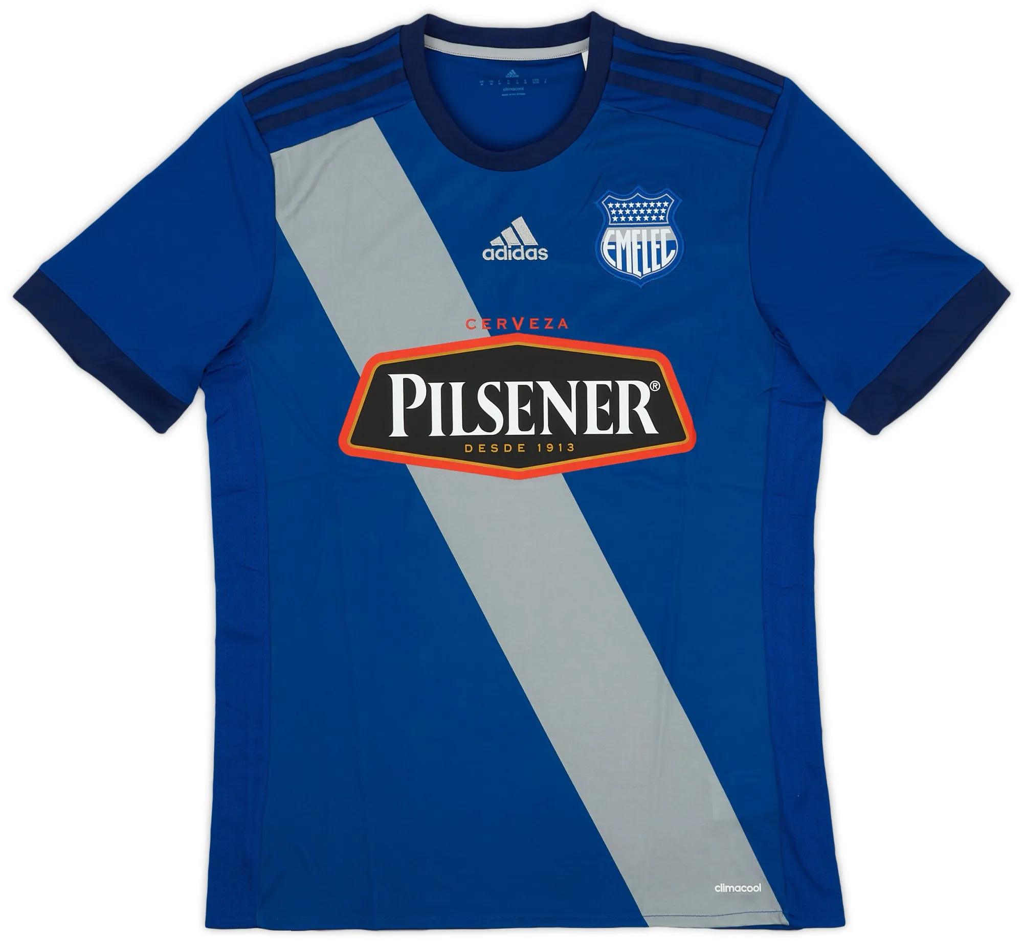 adidas Club Sport Emelec Mens SS Home Shirt 2017/18