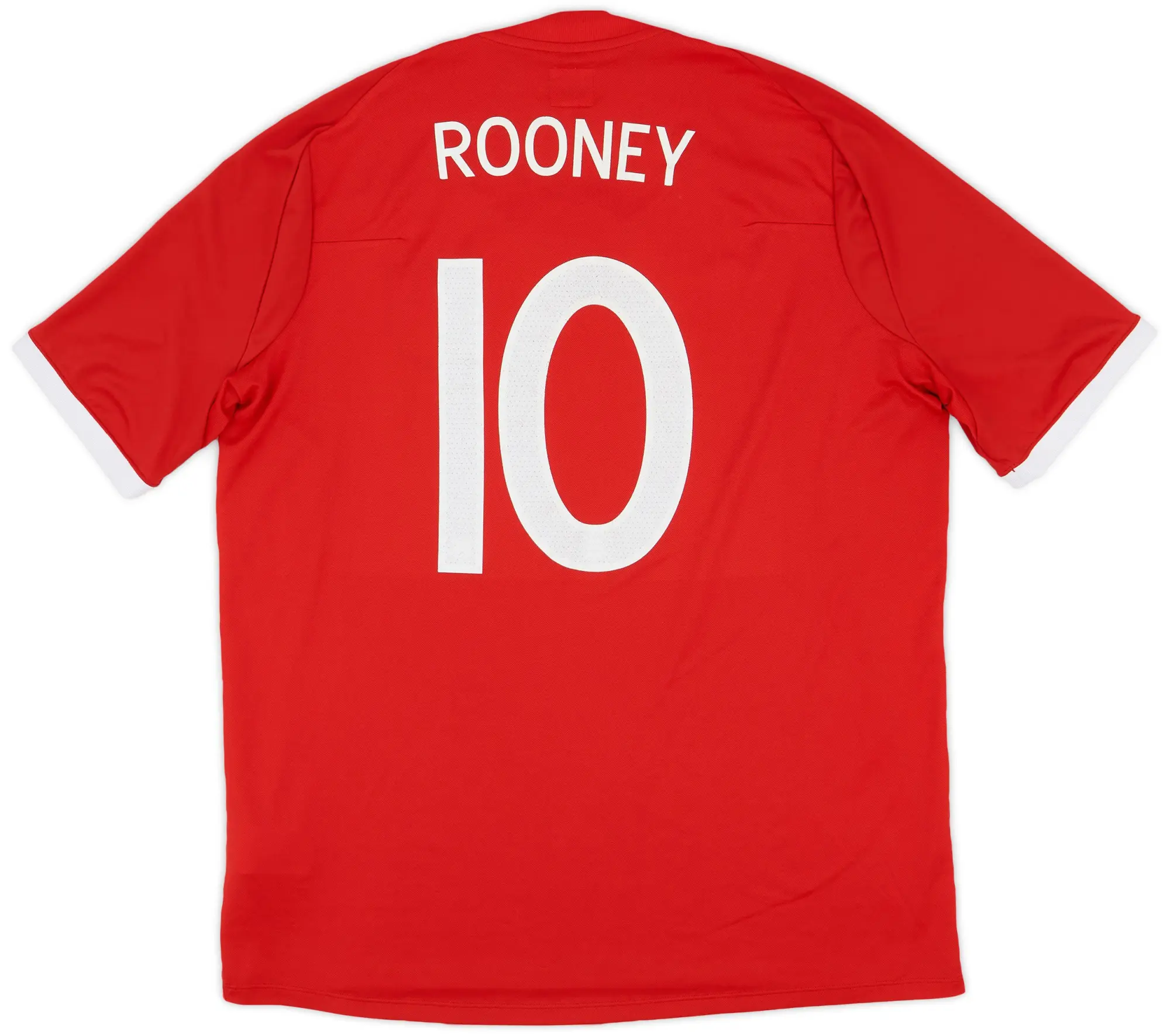 Umbro 2010-11 England Away Shirt Rooney #10 - 6/10 - (XXL)