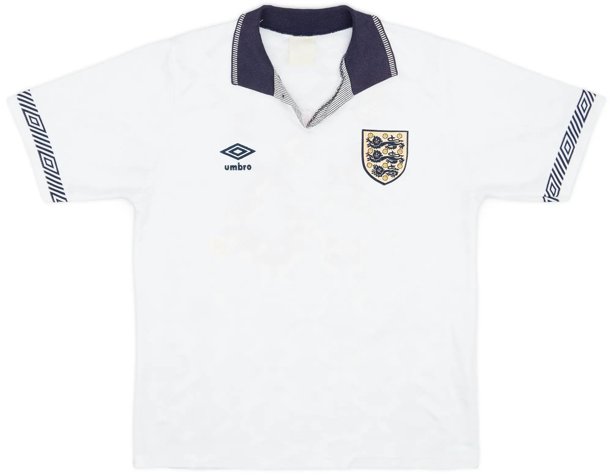 Umbro 1990-92 England Home Shirt #15 - 6/10 - (S)