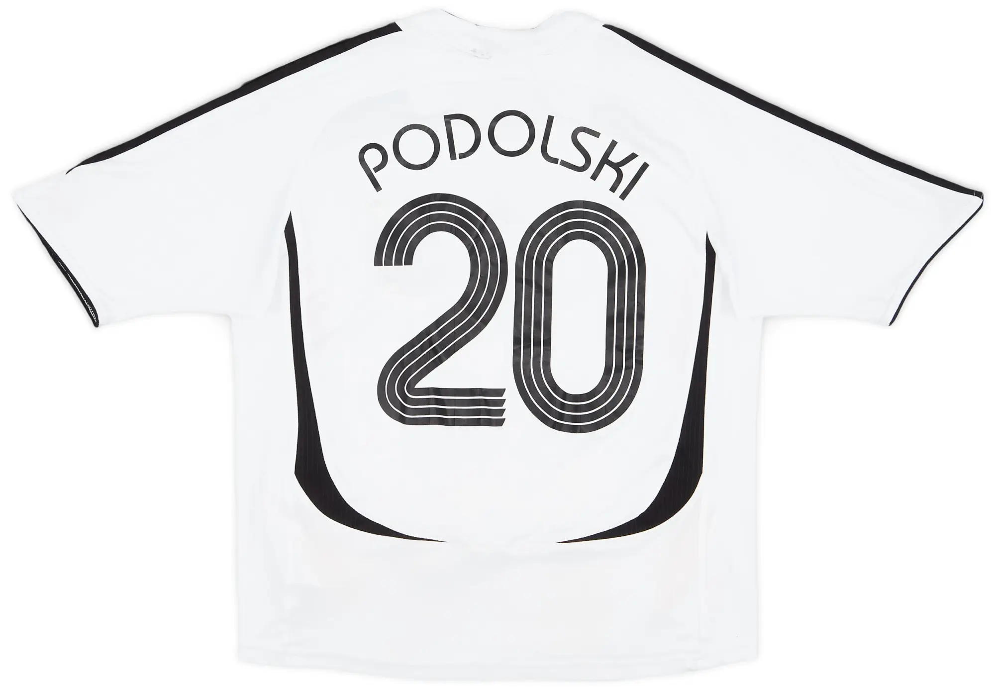 adidas 2005-07 Germany Home Shirt Podolski #20 - 8/10 - (S.Boys)