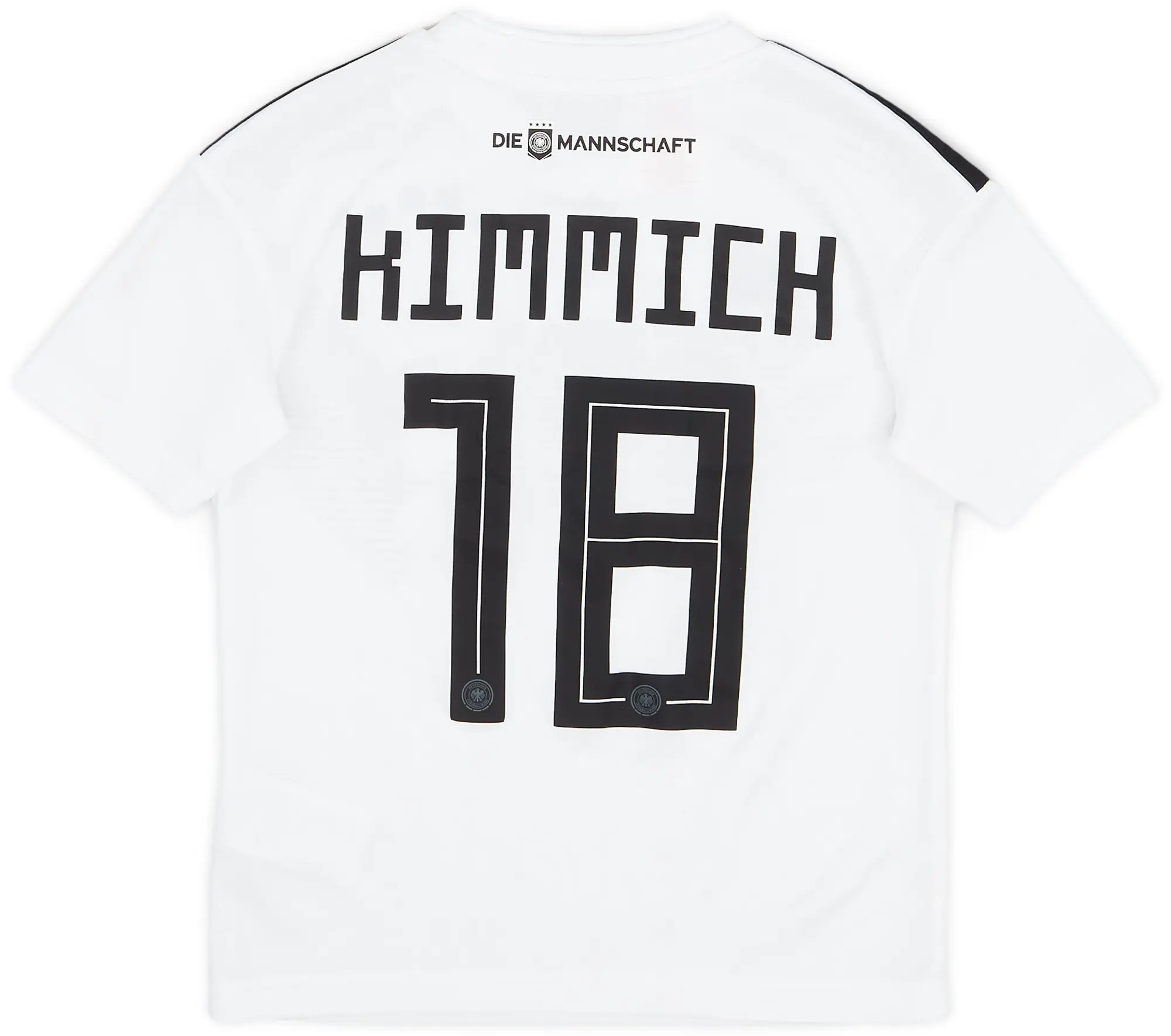 adidas 2018-19 Germany Home Shirt Kimmich #18 - 9/10 - (6-7 Years)