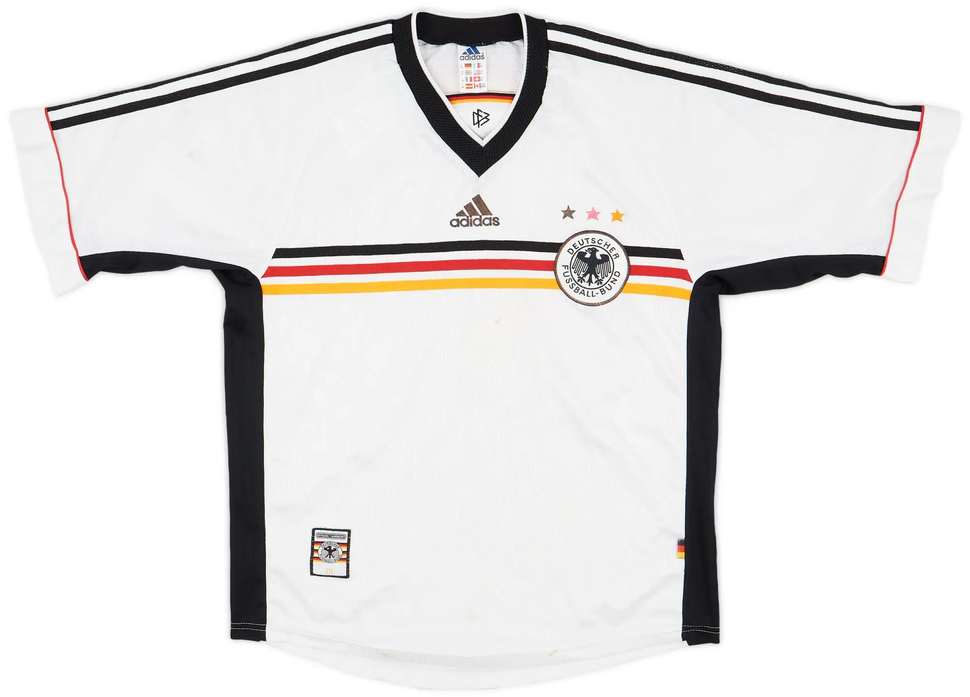 adidas 1998-00 Germany Home Shirt - 5/10 - (M)