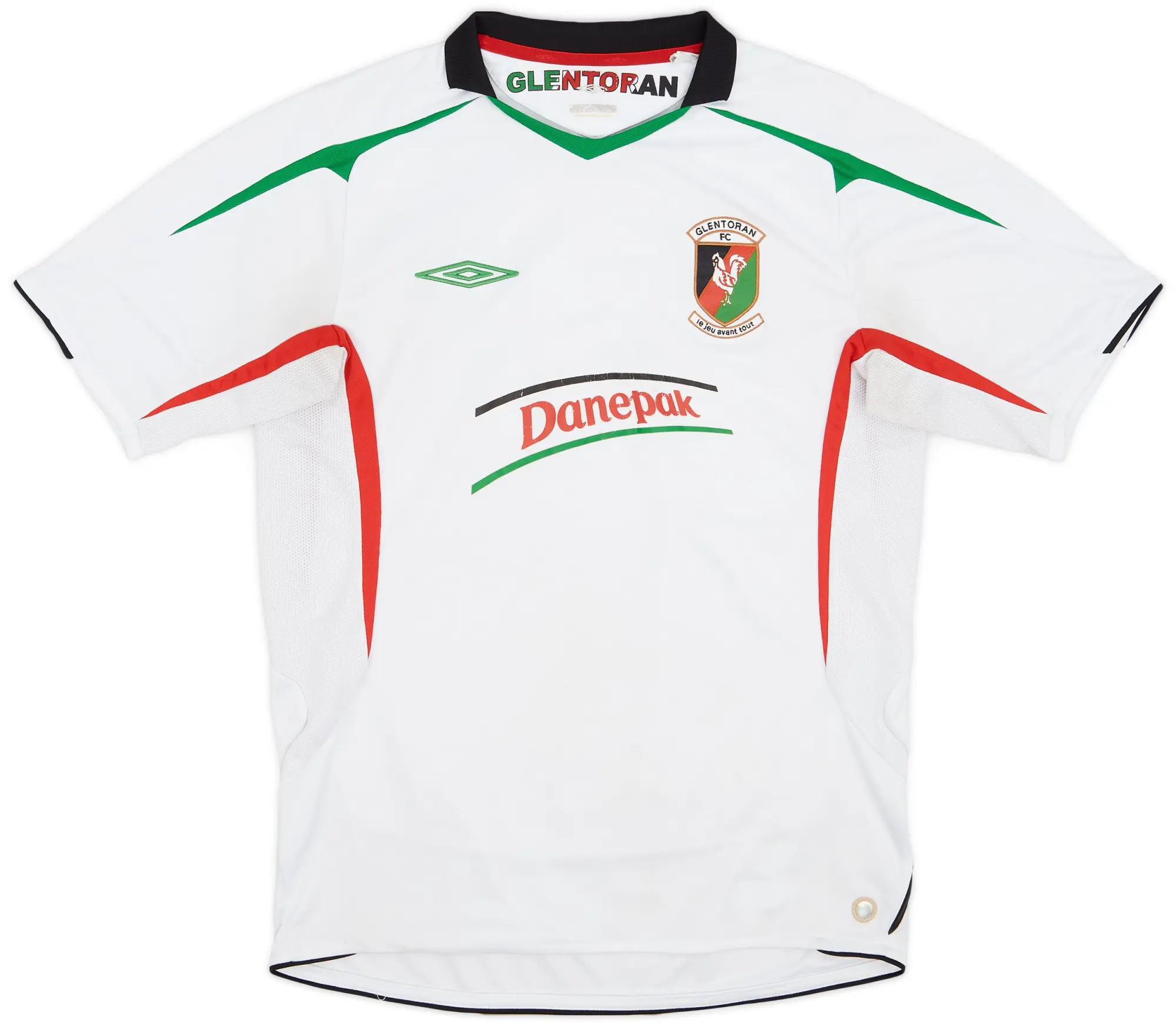Umbro 2006-07 Glentoran Away Shirt - 7/10 - (M)