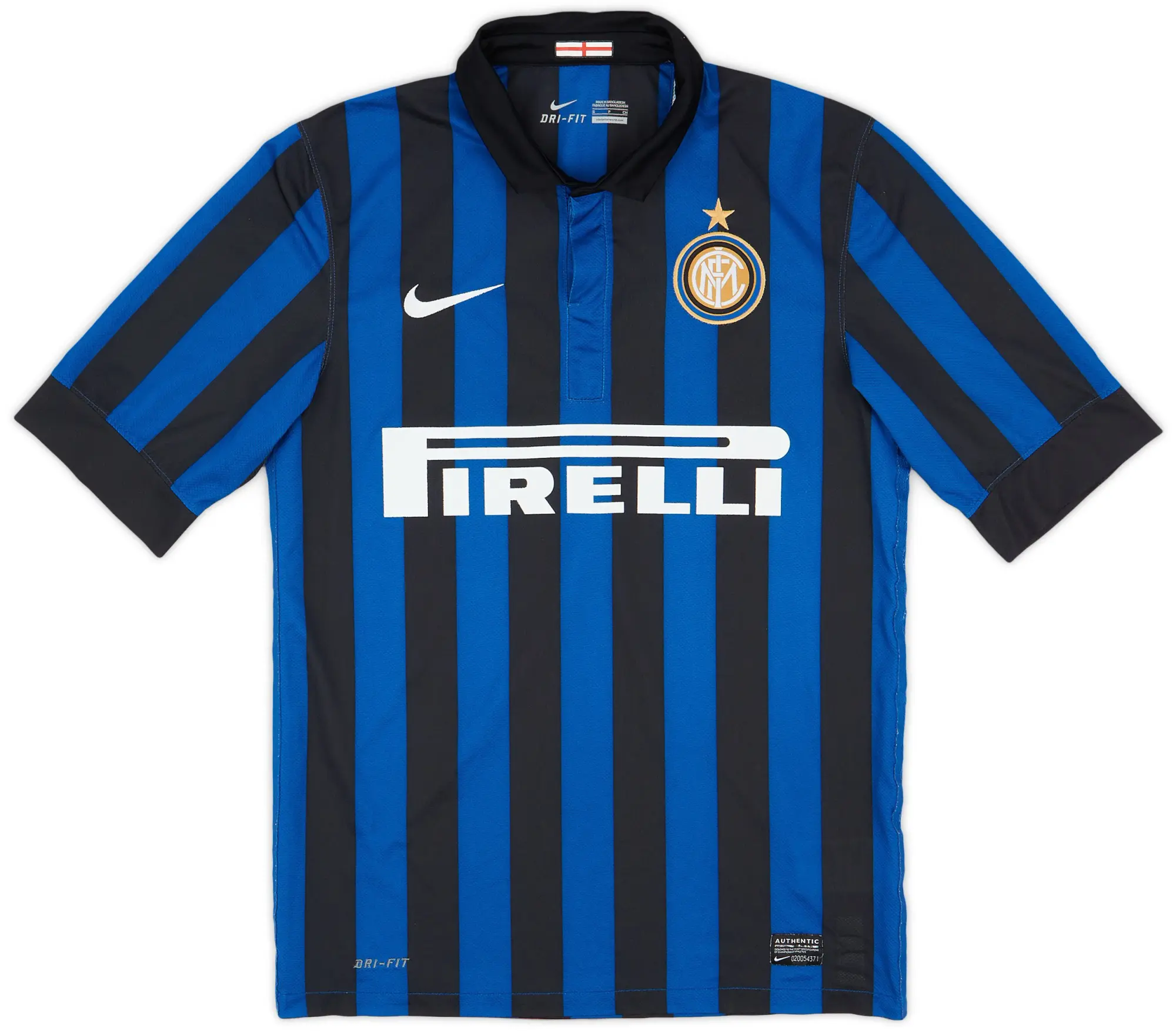 Nike 2011-12 Inter Milan Home Shirt - 9/10 - (S)