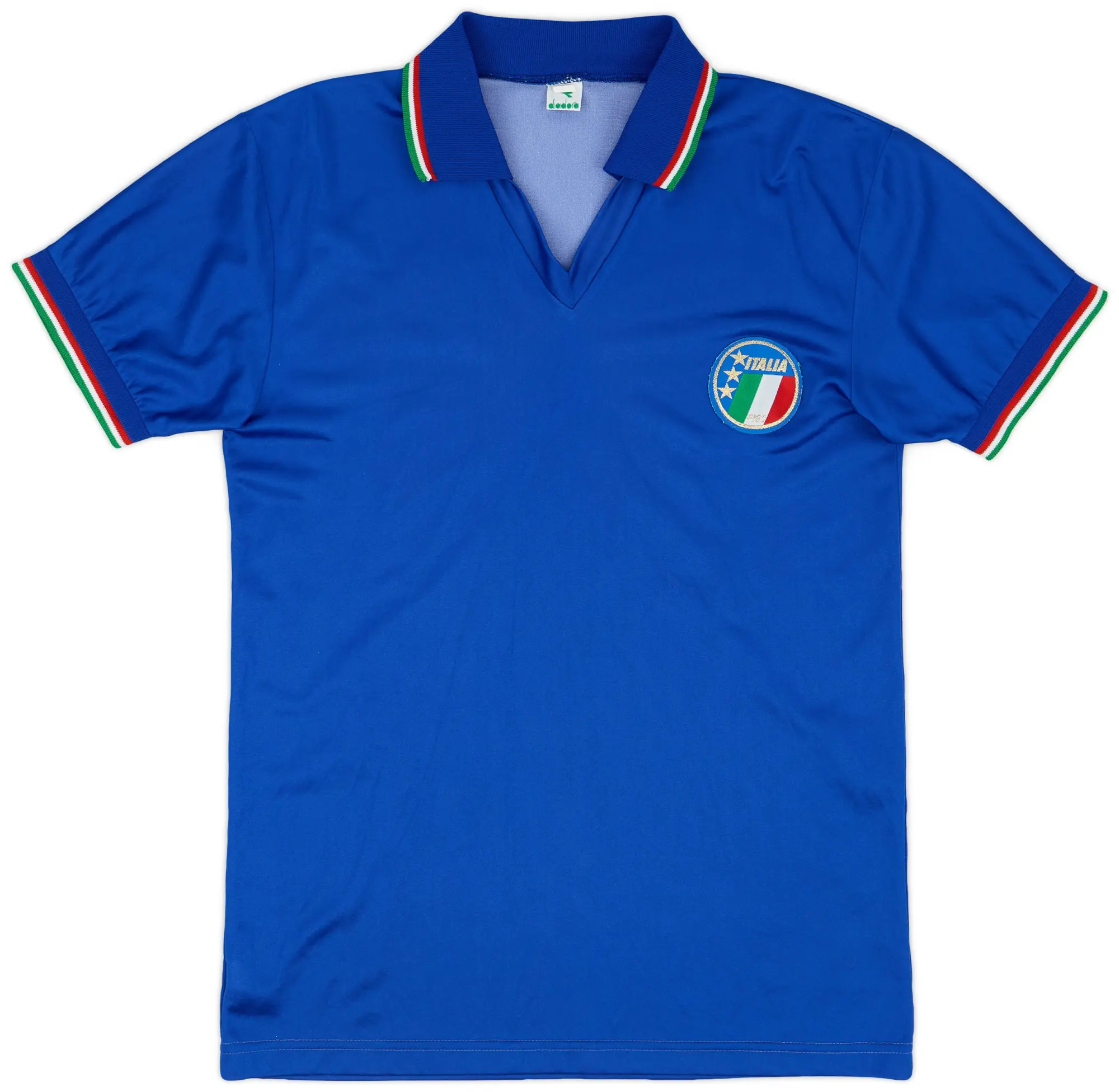 Diadora 1986-88 Italy Home Shirt #15 - 8/10 - (L)