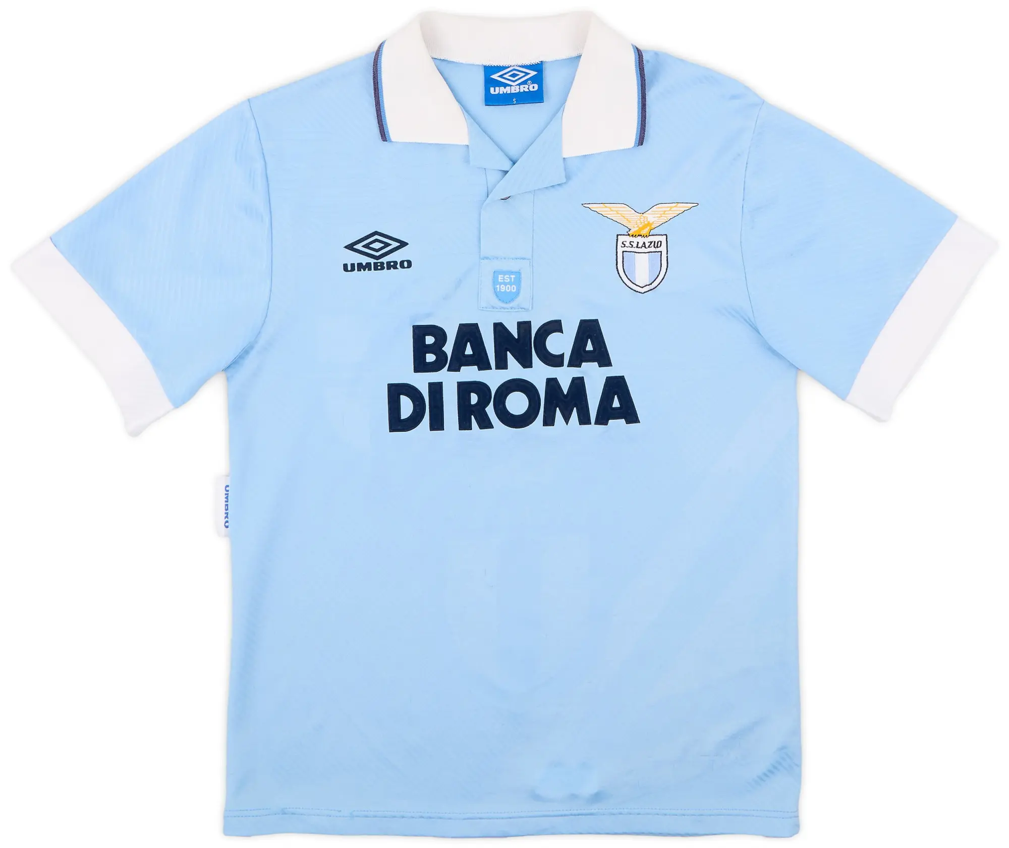 Umbro 1993-95 Lazio Home Shirt - 8/10 - (S)