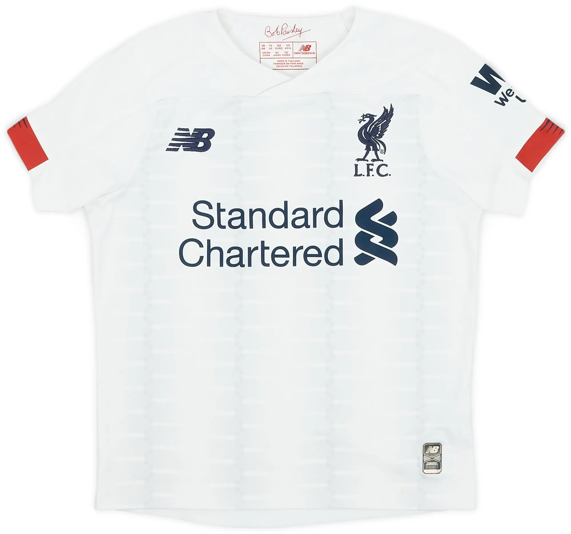NewBalance 2019-20 Liverpool Away Shirt - 9/10 - (S.Boys)