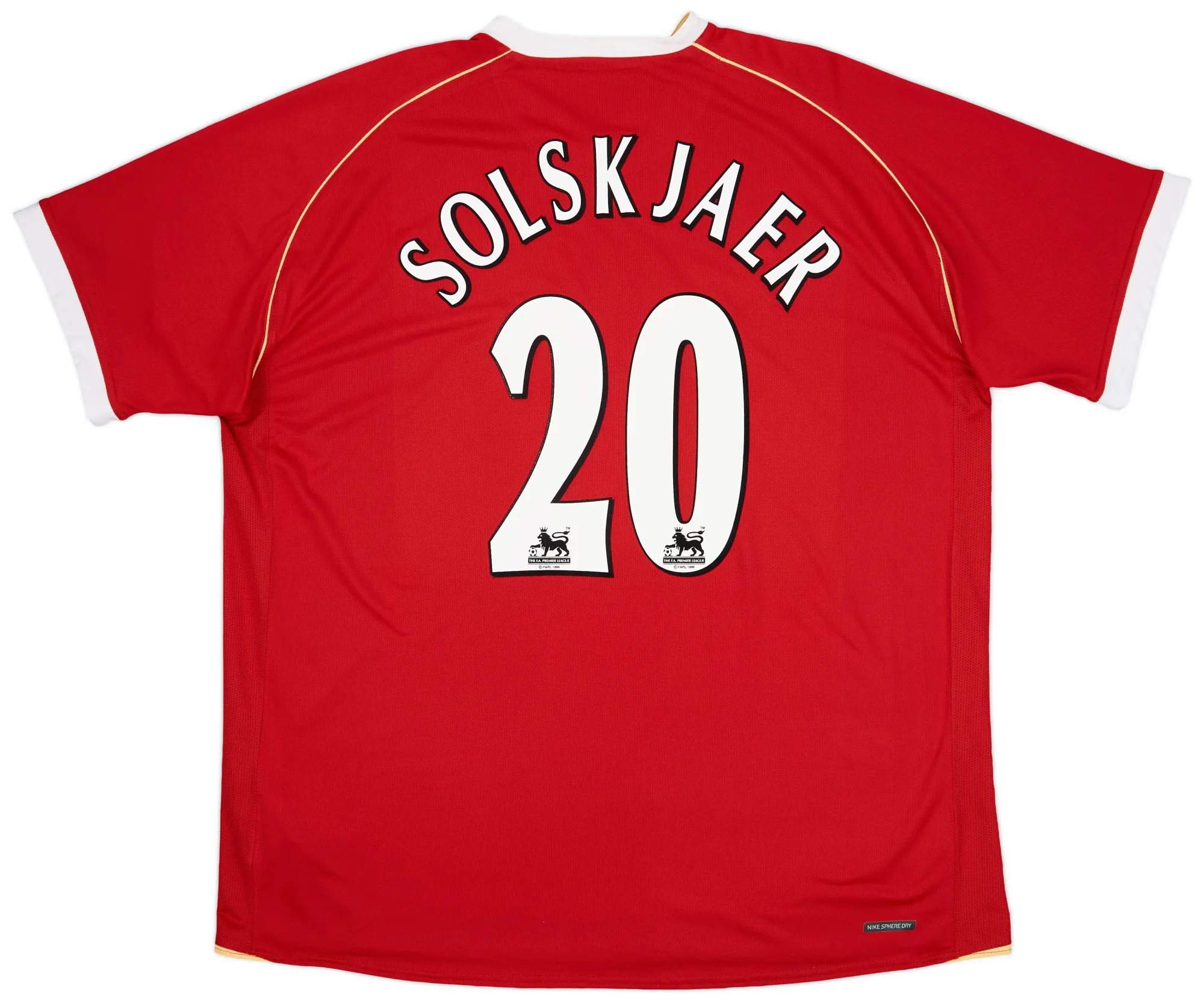 Nike Manchester United Mens SS Home Shirt 2006/07