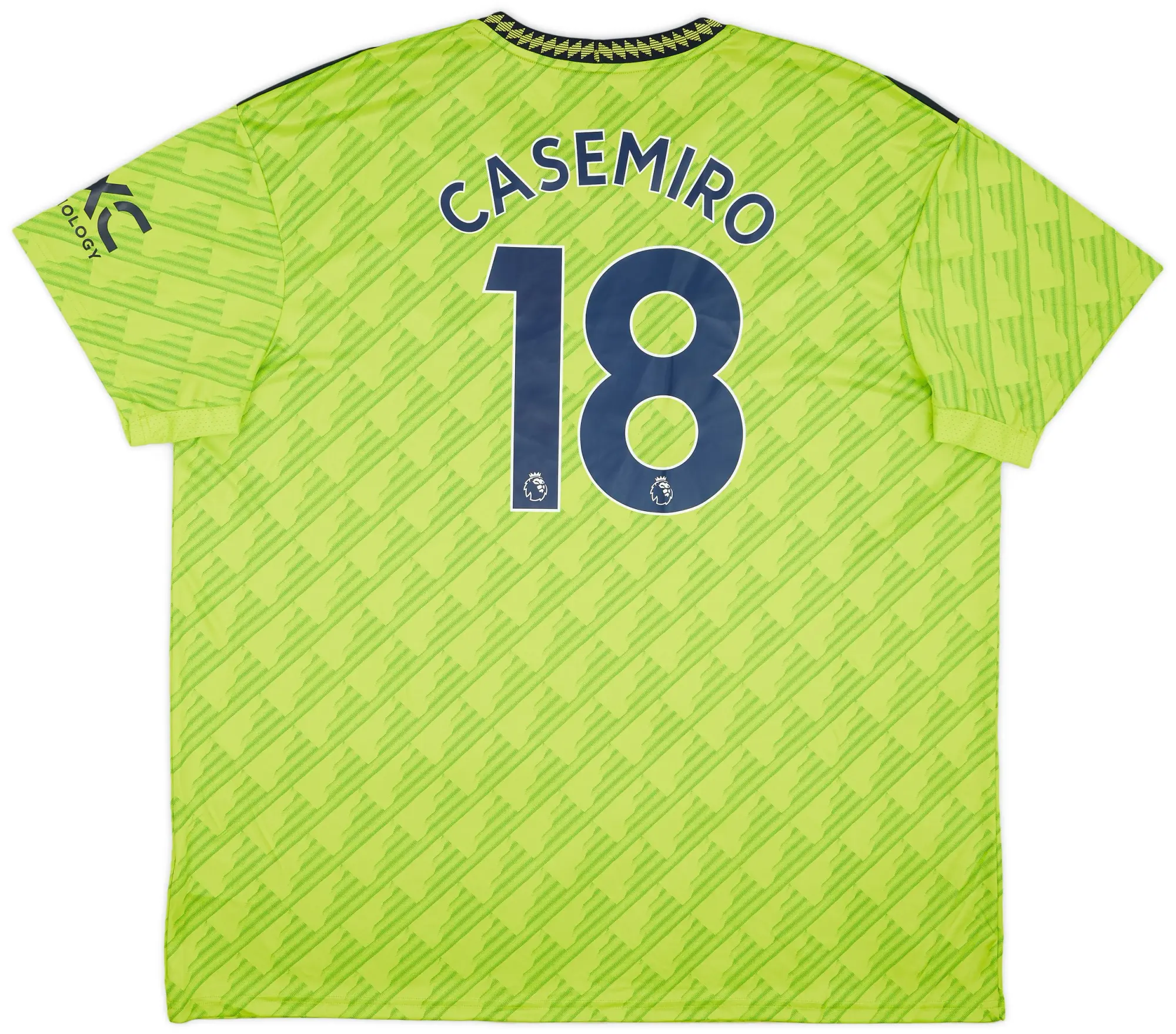 adidas 2022-23 Manchester United Third Shirt Casemiro #18 (3XL)