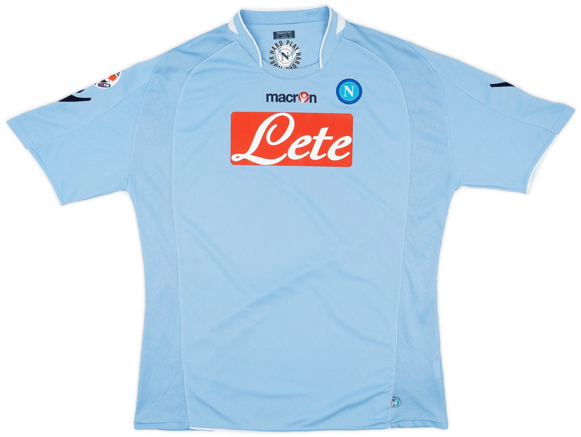 Diadora 2008-09 Napoli Home Shirt - 8/10 - (3XL)