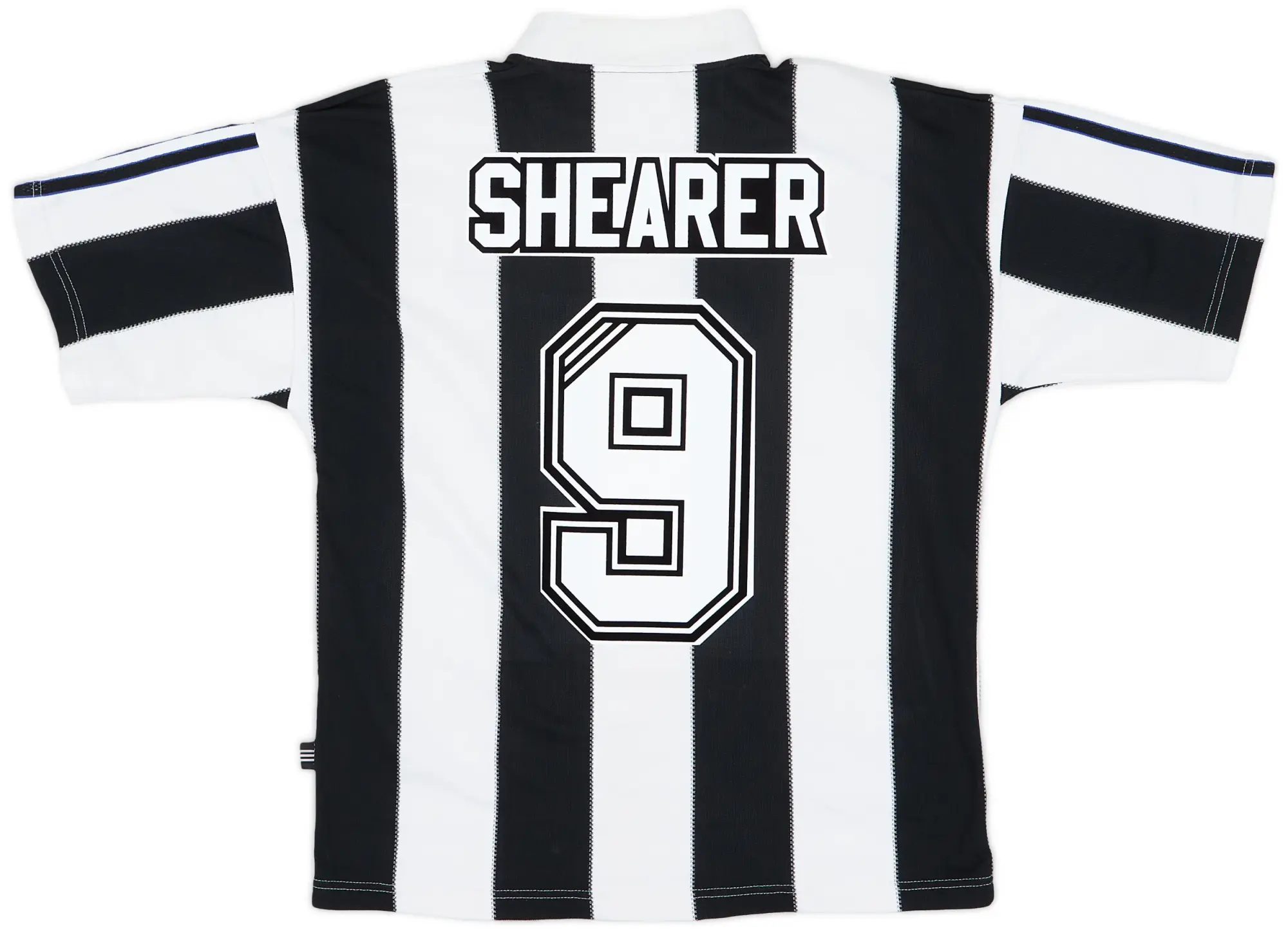 adidas 1995-97 Newcastle Home Shirt Shearer #9 - 7/10 - (S)